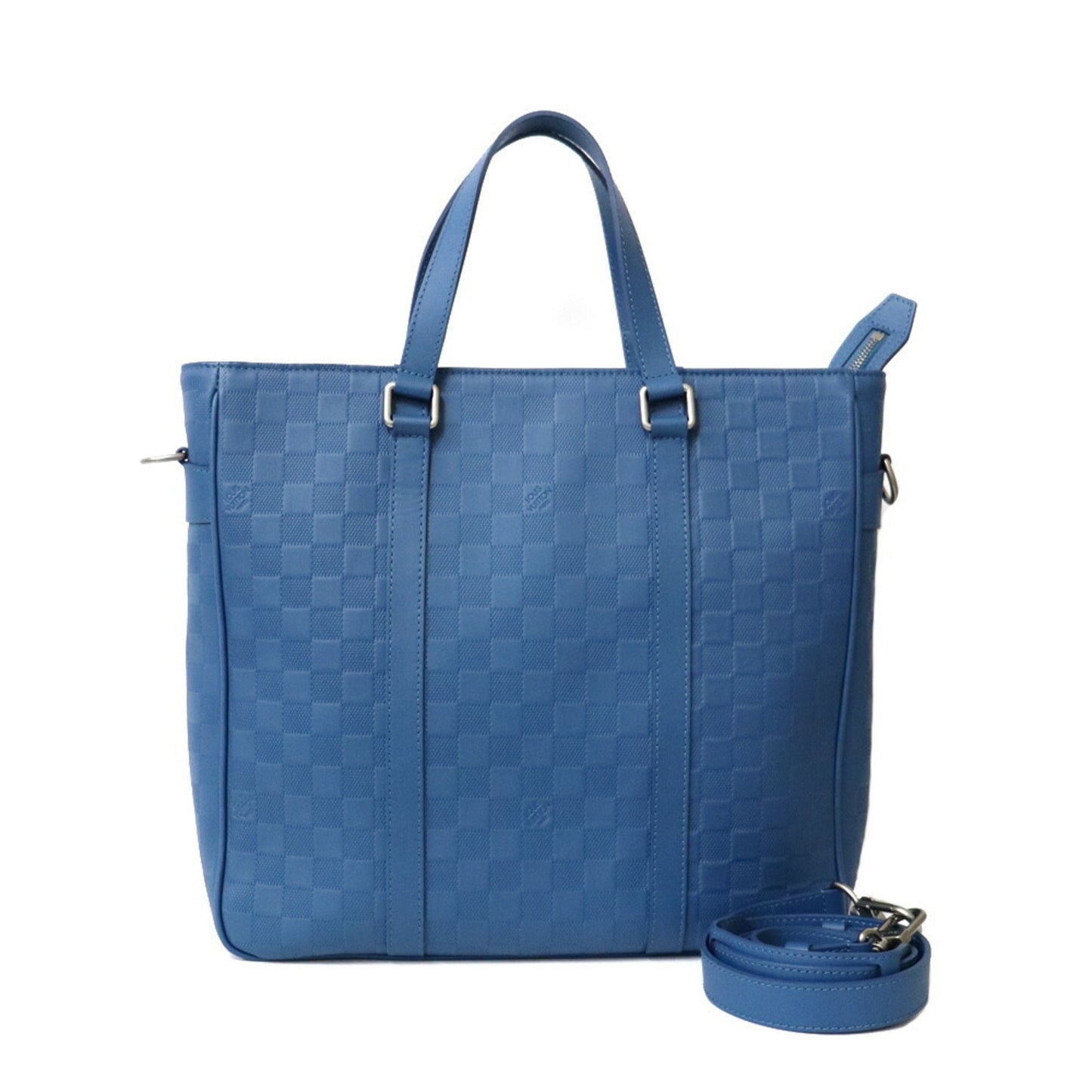 Louis Vuitton Bag Damier Amphini Shoulder Bag, Tadao PM Neptunia Blue Men's Leather