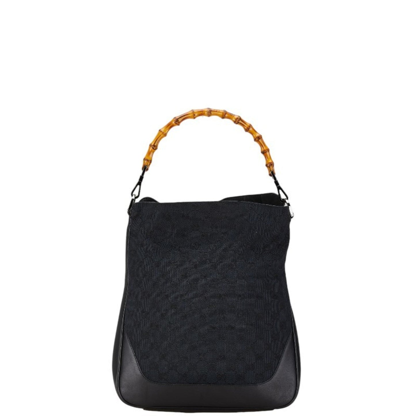 Gucci Leather Canvas Shoulder Bag