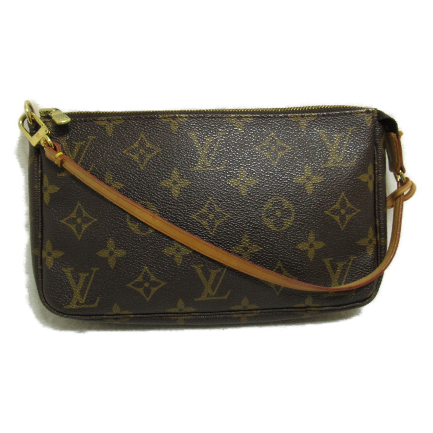 LOUIS VUITTON Pochette Accessoires Brown Monogram PVC coated canvas Clutch