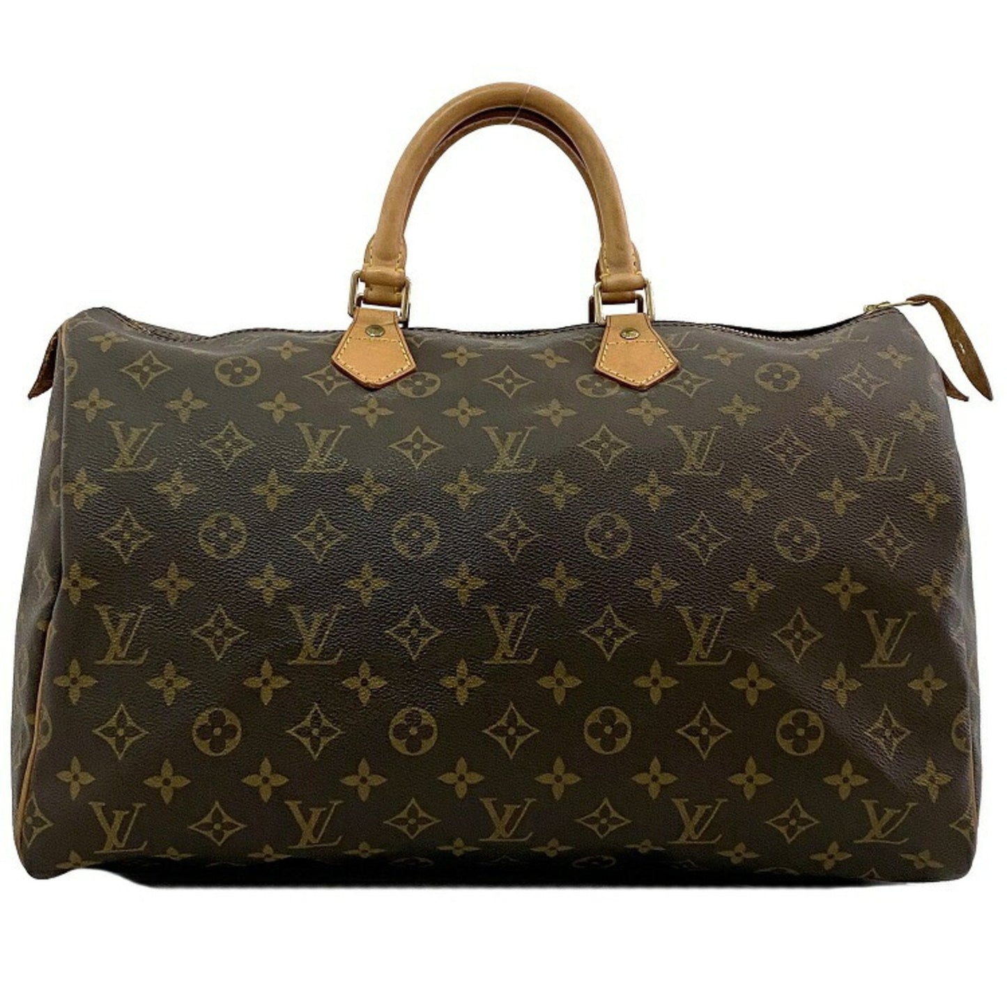 Louis Vuitton Boston Bag Brown Monogram LOUIS VUITTON Handbag Travel Ladies Men's Business Trip