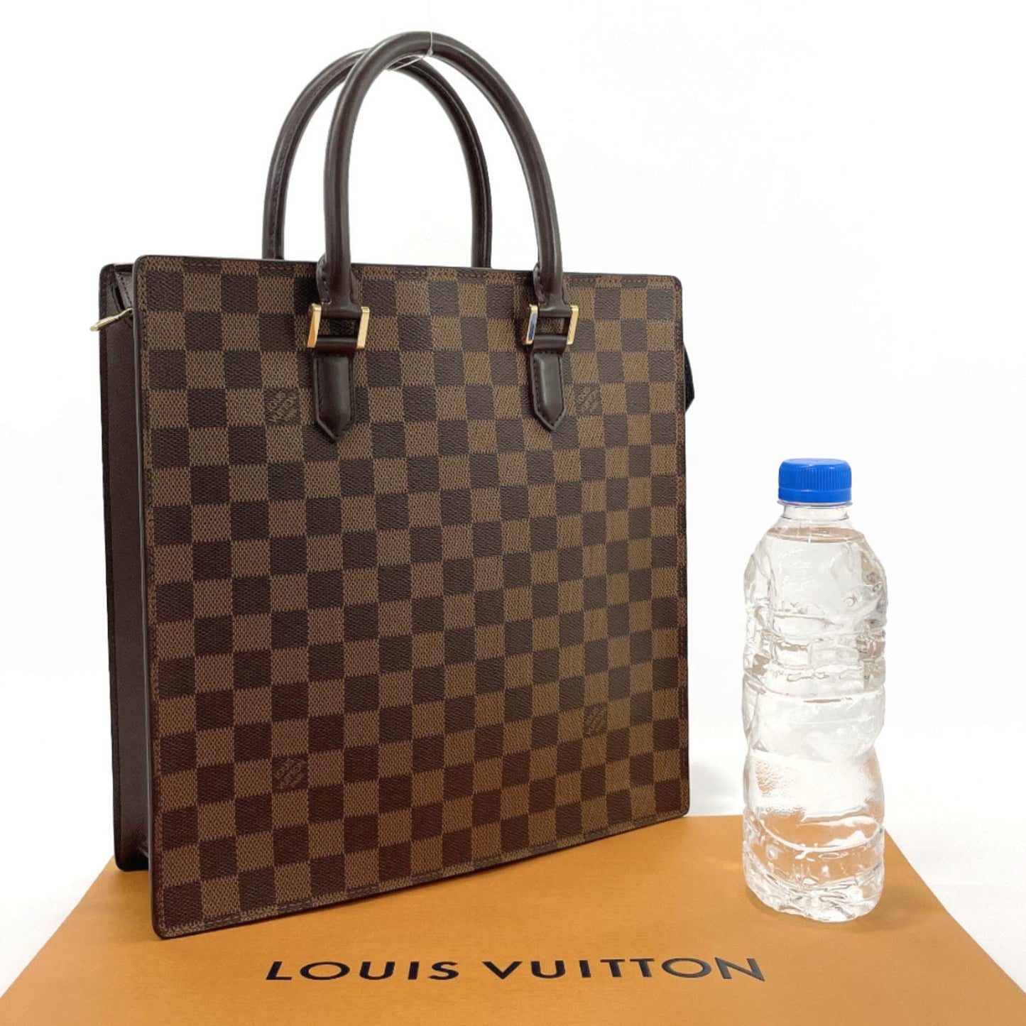 LOUIS VUITTON Venice PM Tote Bag Damier Canvas Women's Brown