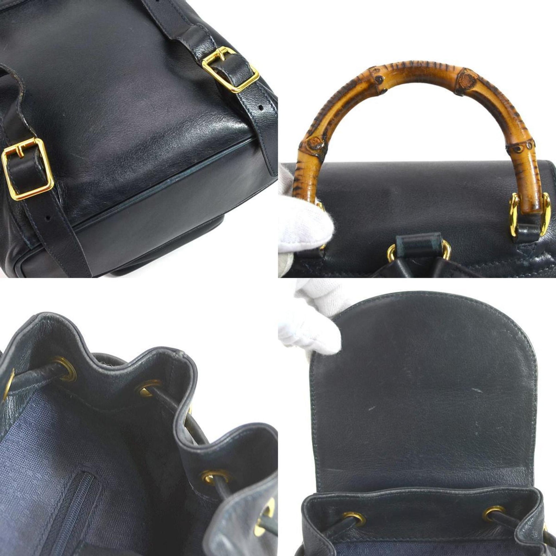 Gucci Leather Backpack