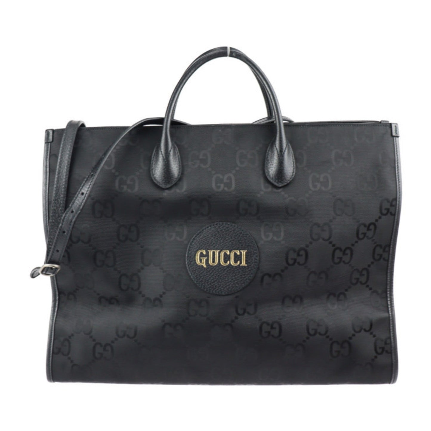 Gucci Nylon Leather Tote