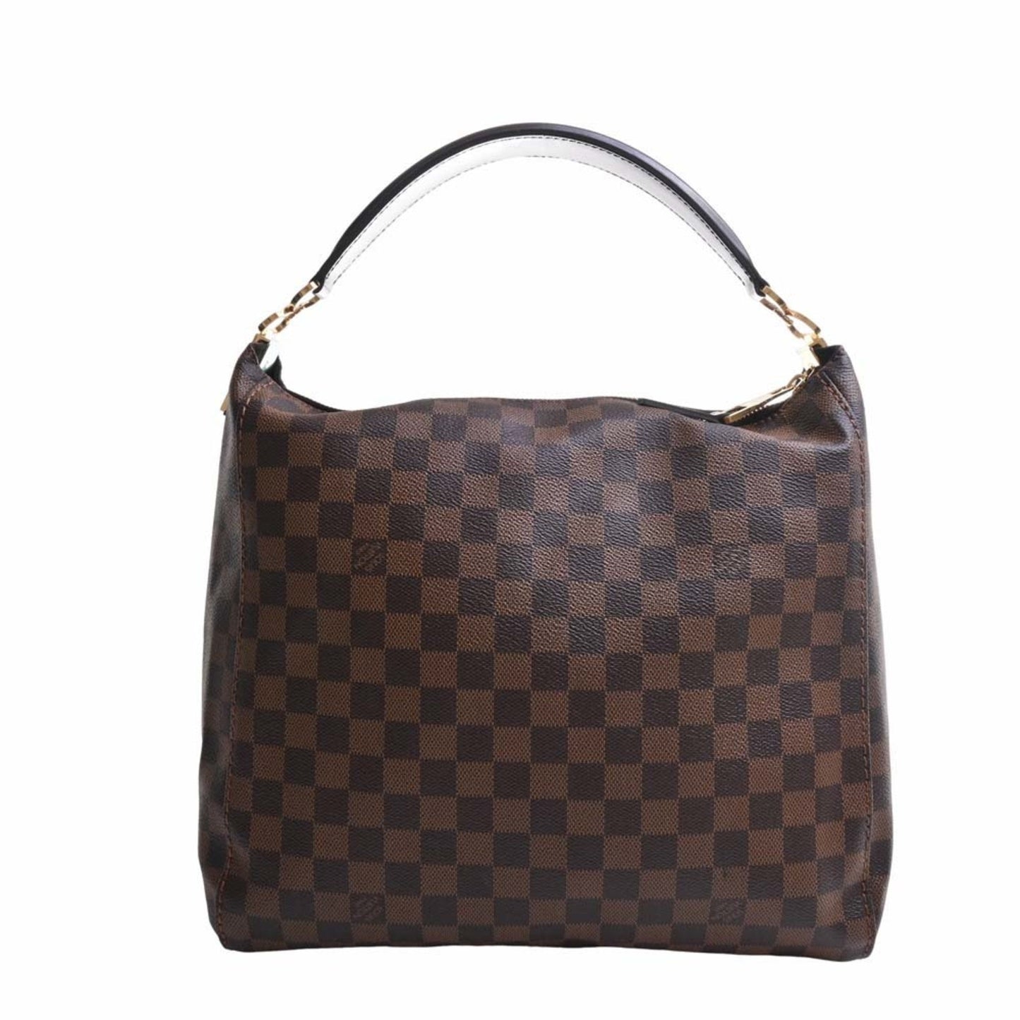 LOUIS VUITTON Damier Portobello PM One Shoulder Bag Brown Women's