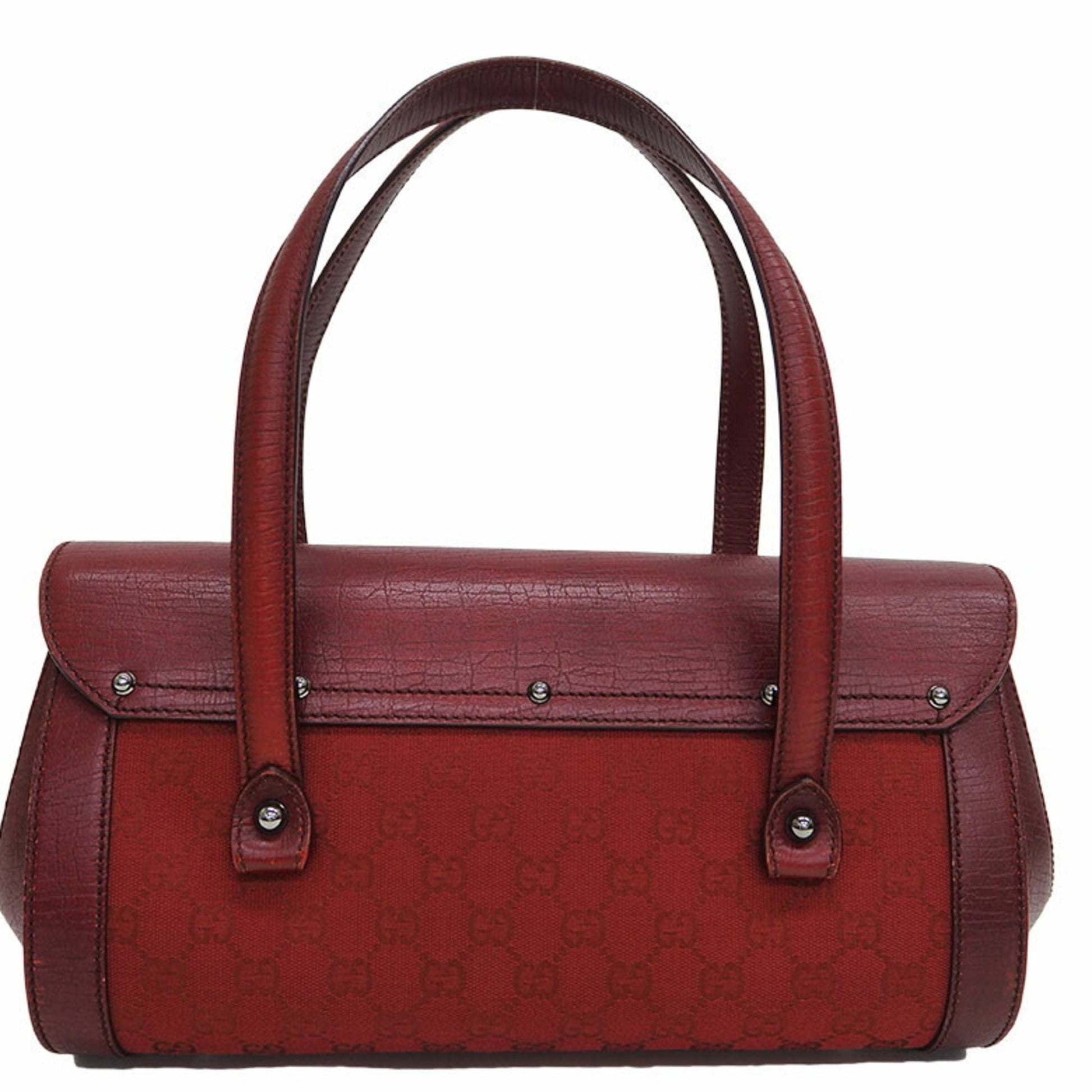 Gucci Lou Canvas Shoulder Bag