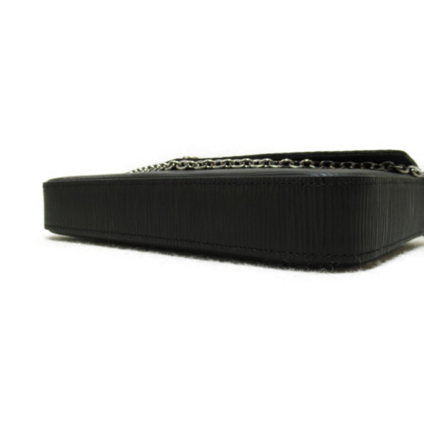 Louis Vuitton Pochette Felice Black Black Epi leather Clutch