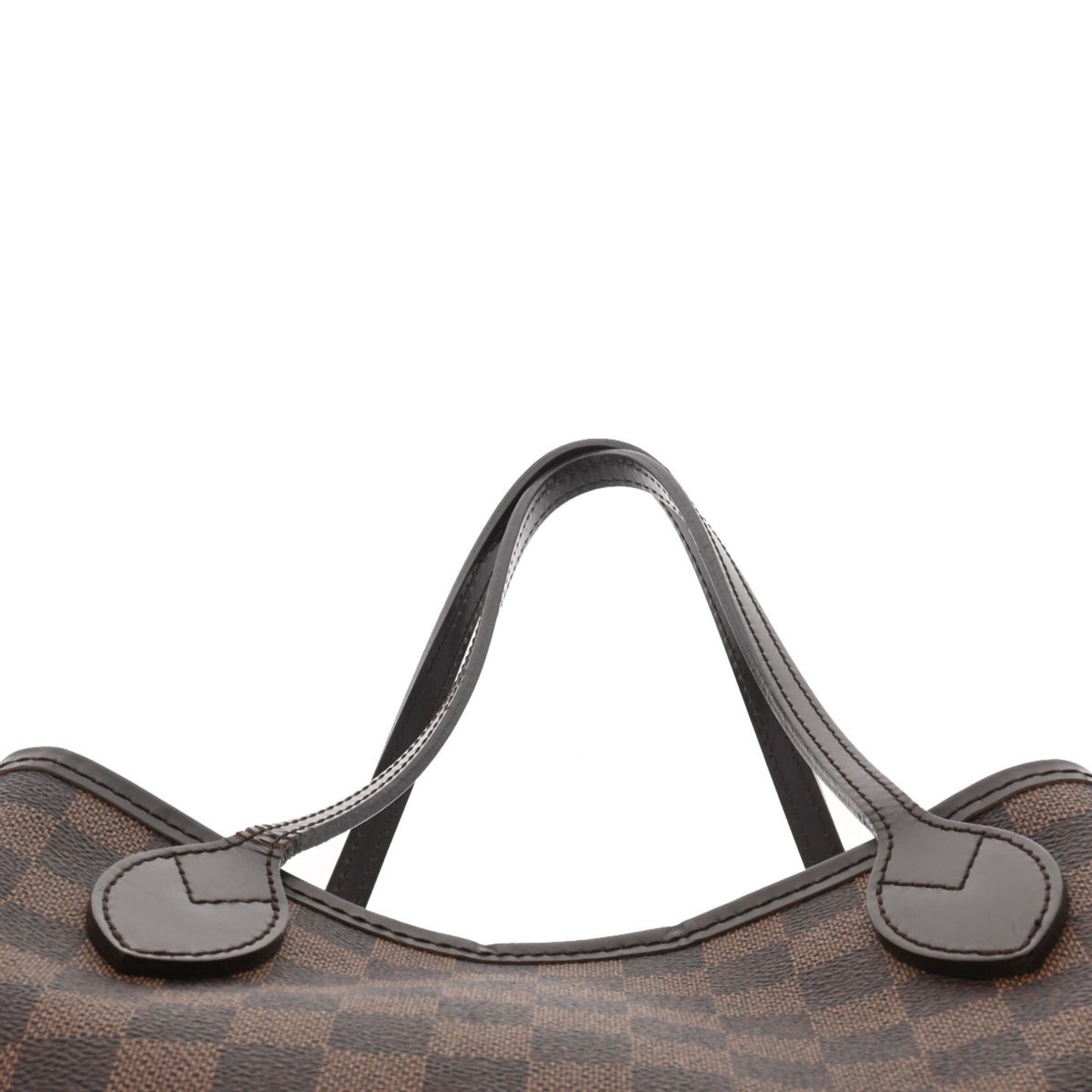 LOUIS VUITTON Damier Neverfull PM Brown Ladies Canvas Handbag