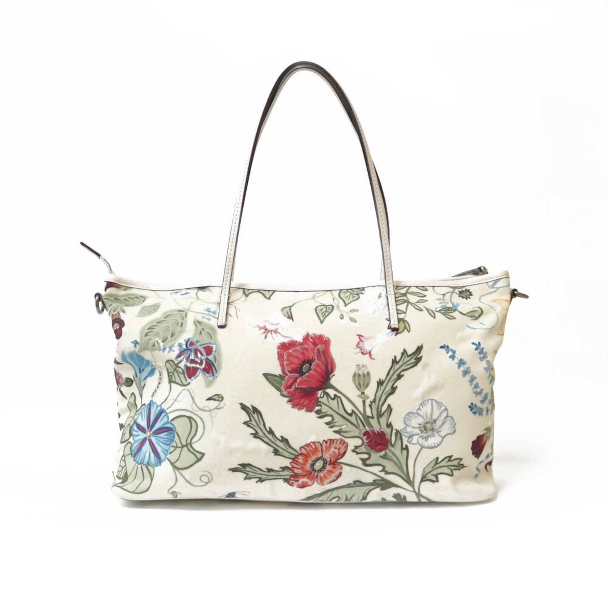 Gucci Flora Yellow Nylon Shoulder Bag
