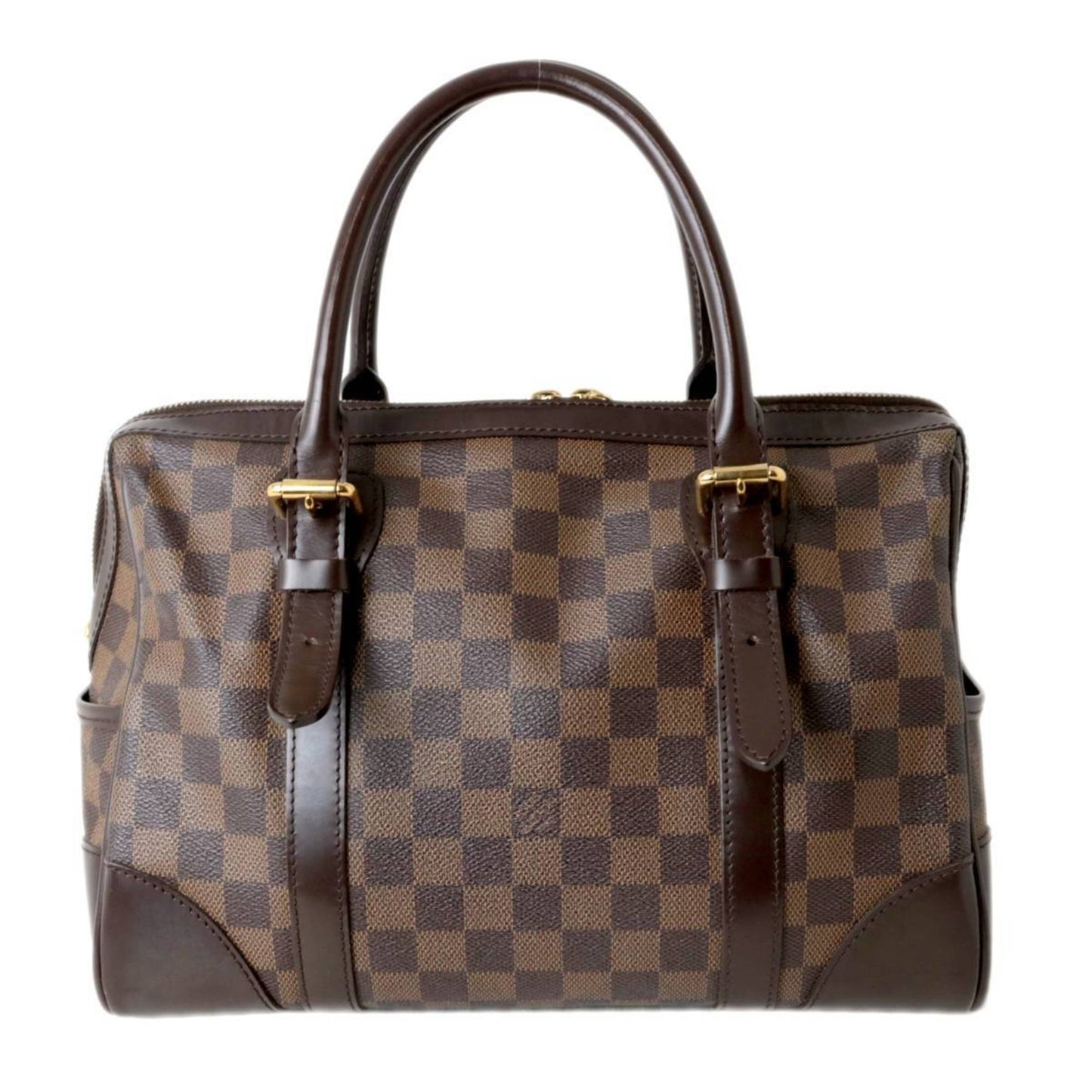 LOUIS VUITTON Berkeley Handbag Plate Damier Ebene