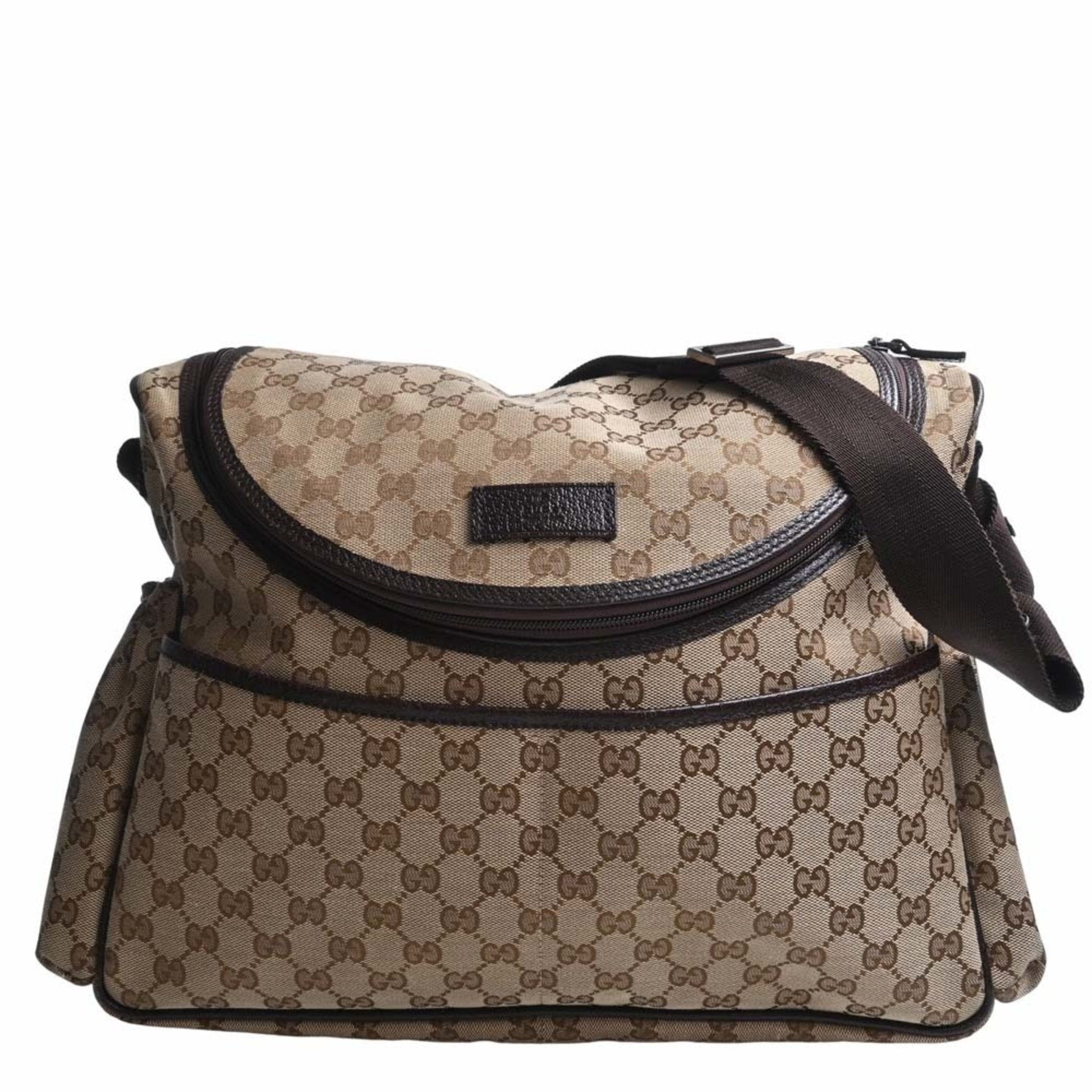 Gucci Canvas Shoulder Bag