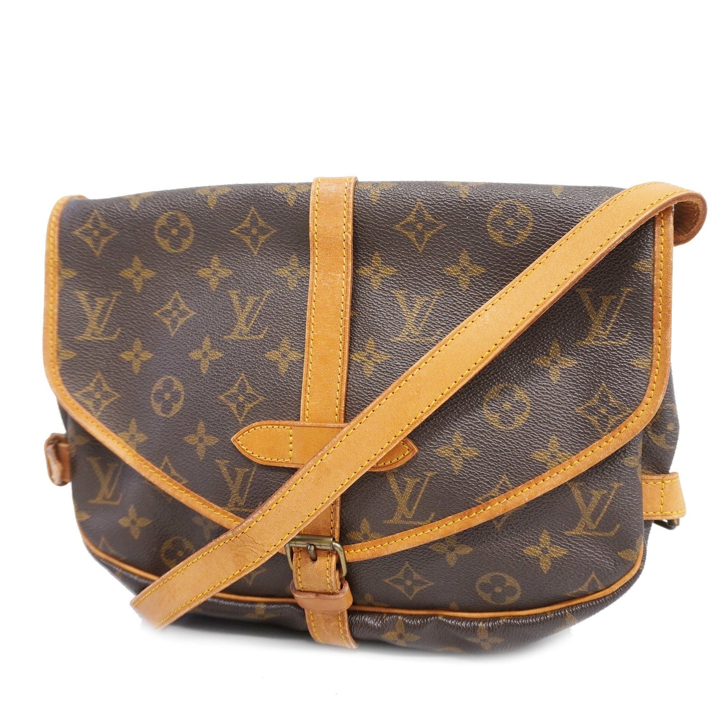 Louis VuittonAuth Monogram Saumur 30 Women's Shoulder Bag