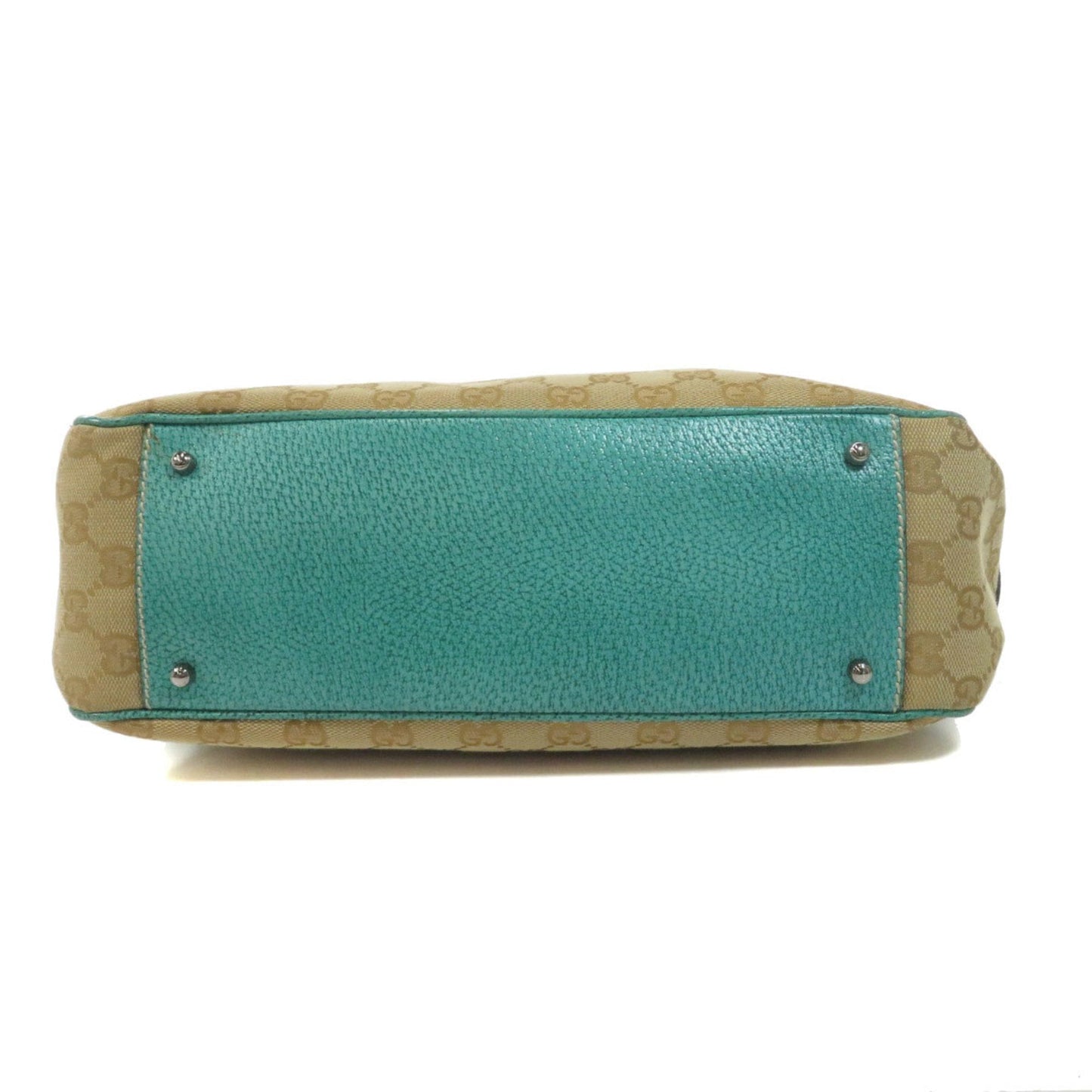 Gucci Lou Leather Canvas Tote