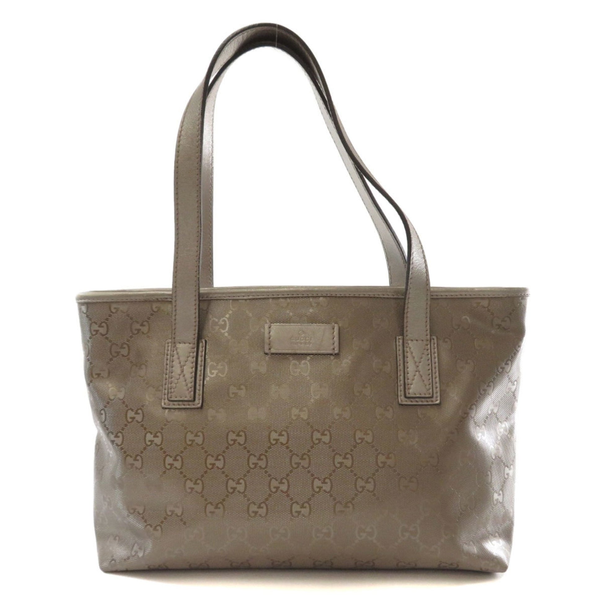 Gucci Leather PVC Tote