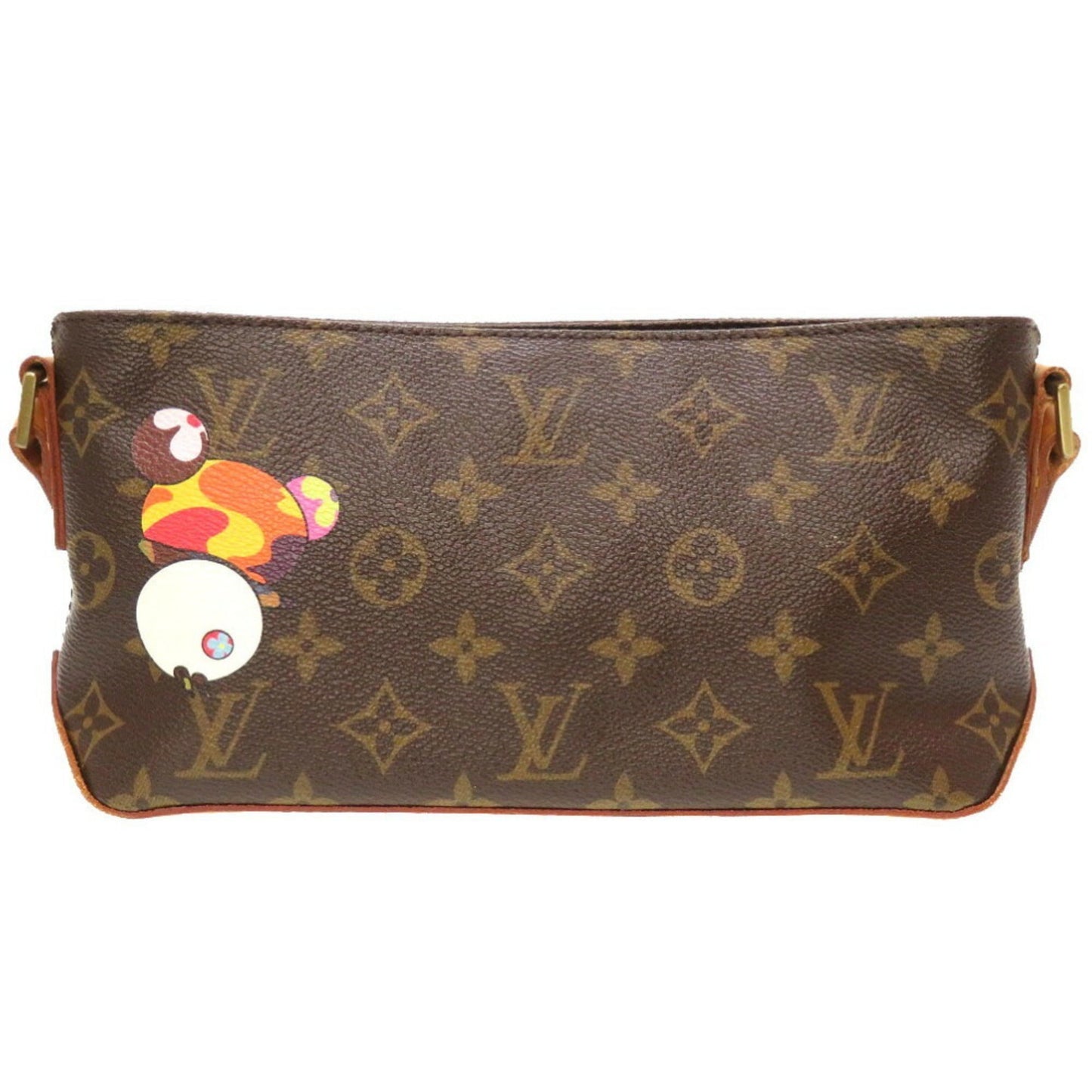 LOUIS VUITTON Monogram Panda Trotter Takashi Murakami Shoulder Bag