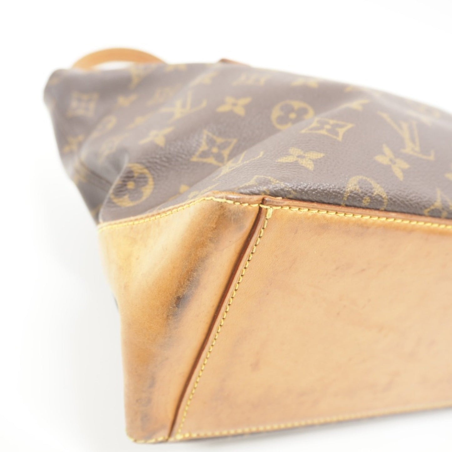 LOUIS VUITTON Hippo Piano Monogram Tote Bag Brown Women's
