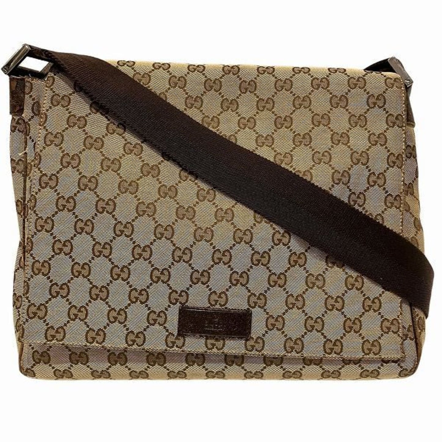 Gucci Canvas Shoulder Bag