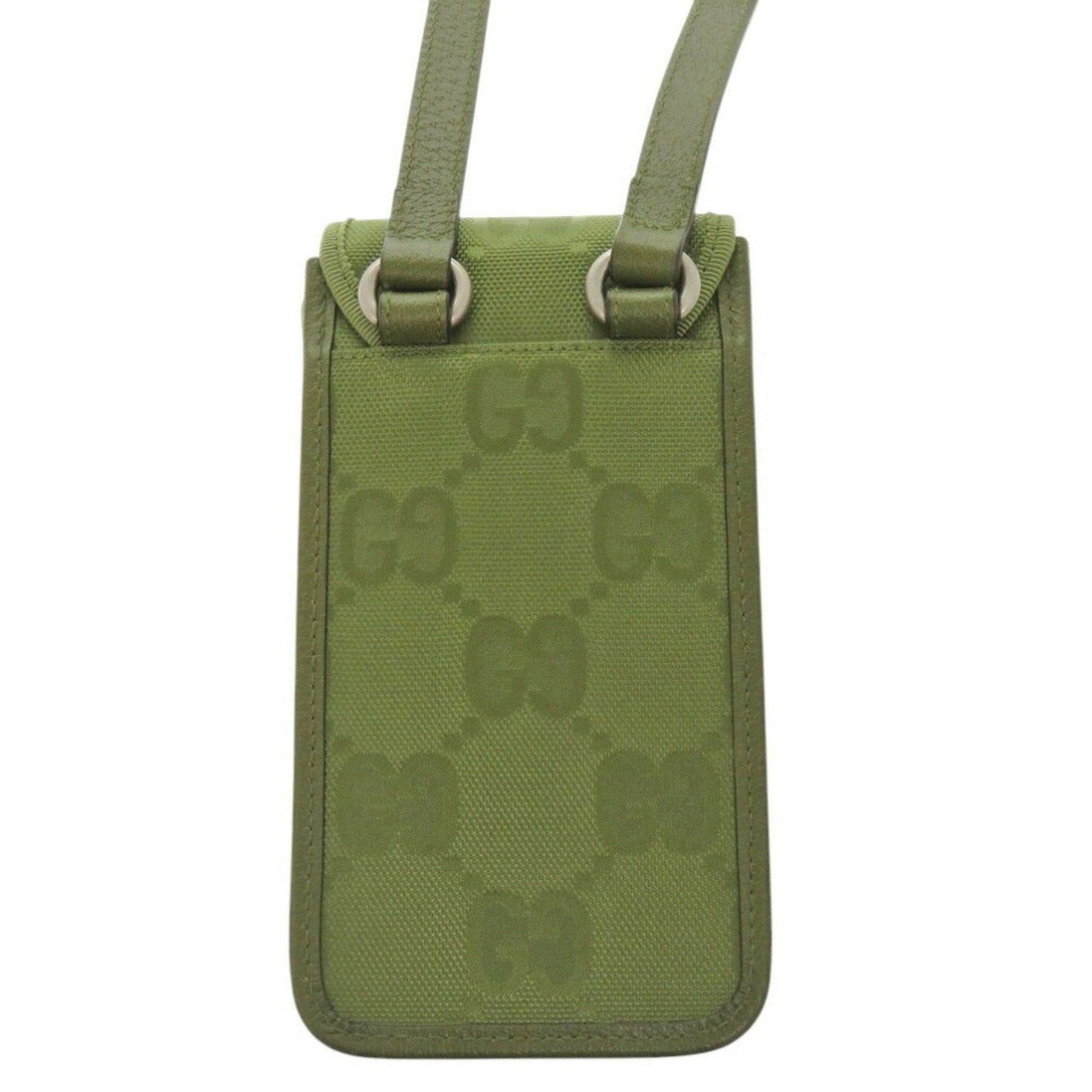 Gucci Nylon Leather Shoulder Bag