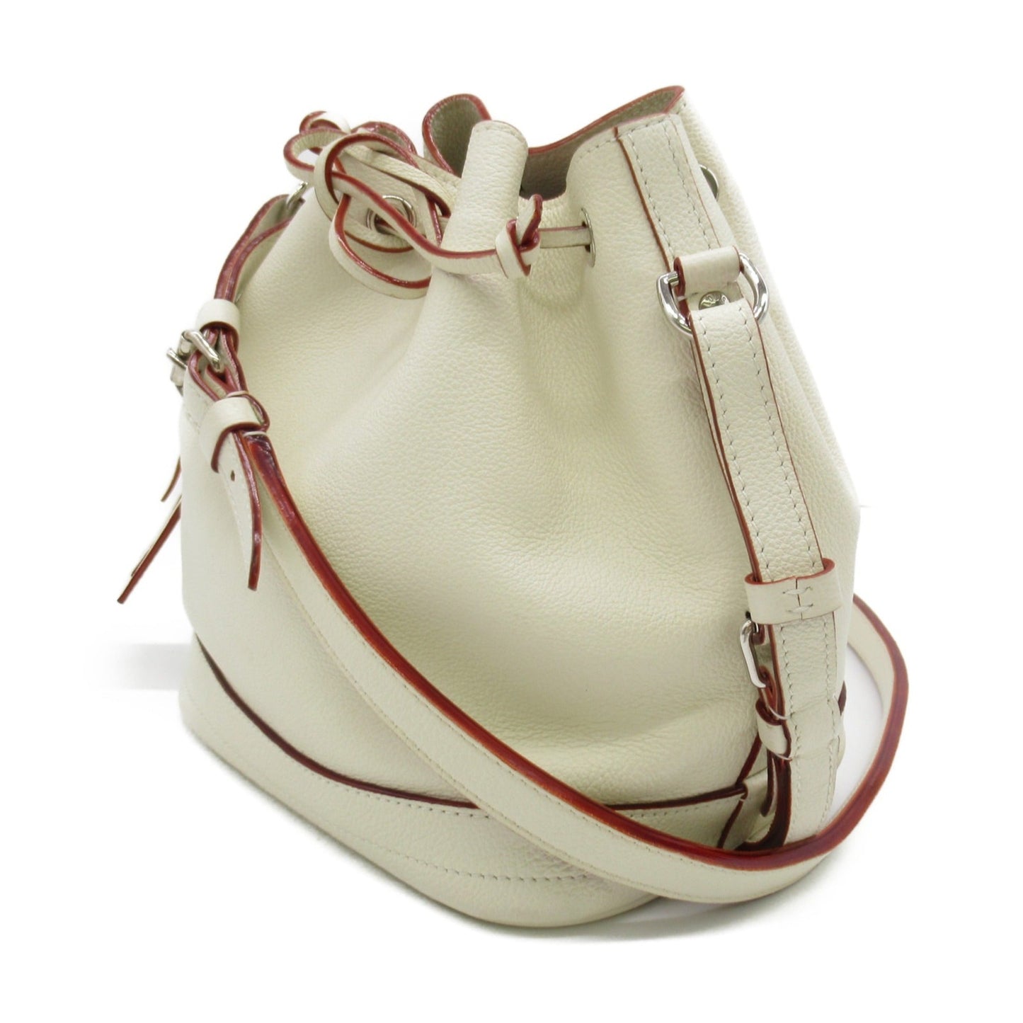 Louis Vuitton Noe BB Shoulder Bag White Blanc Suhali leather