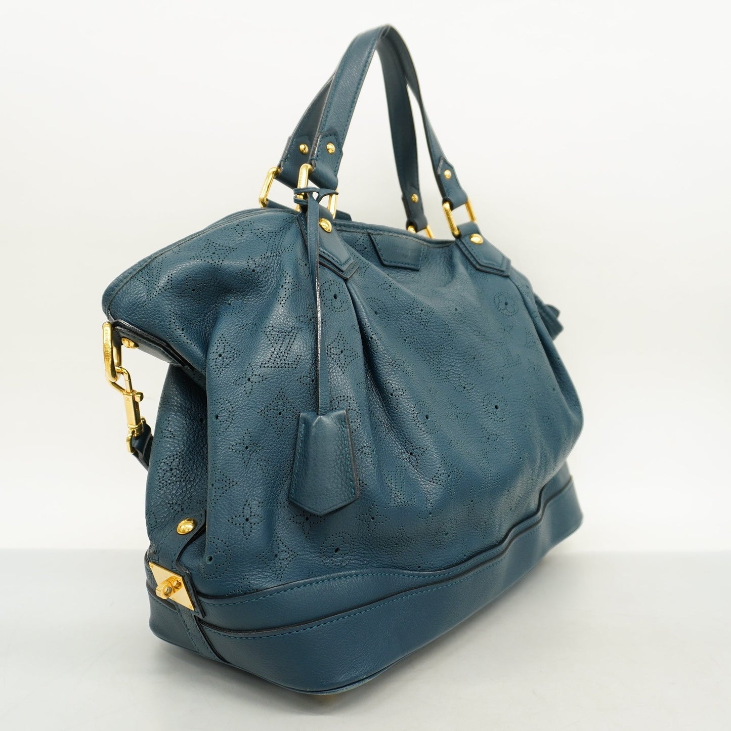 Louis VuittonAuth Mahina Mahina Stella GM Marine Women's Handbag