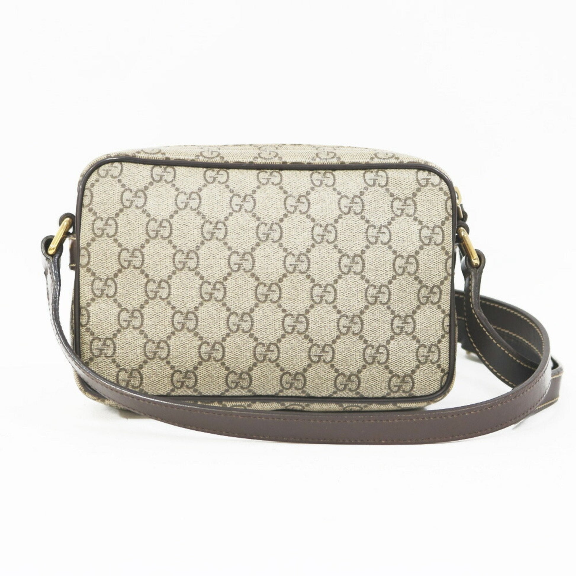 Gucci Beige Canvas Shoulder Bag Style 1
