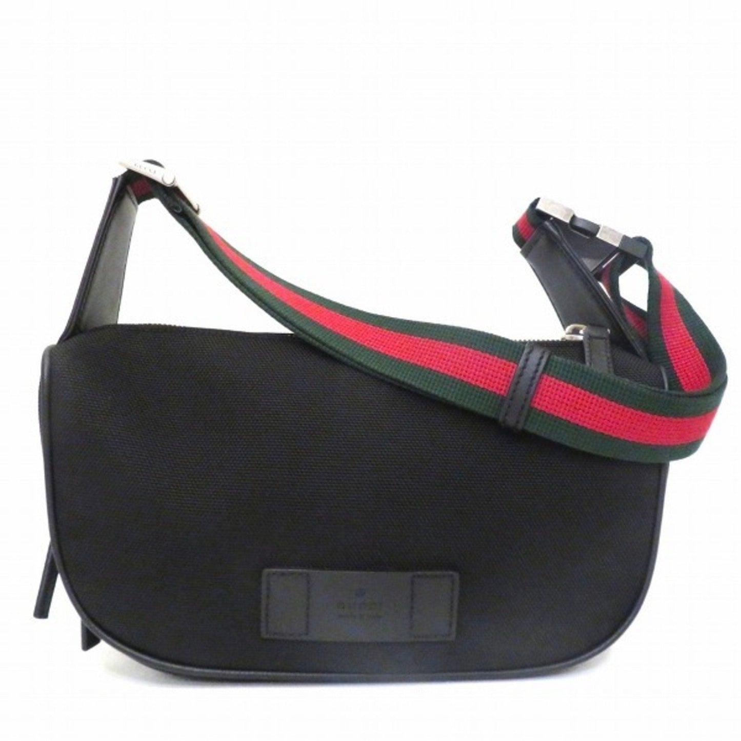 Gucci Web Leather Canvas Shoulder Bag Style 6