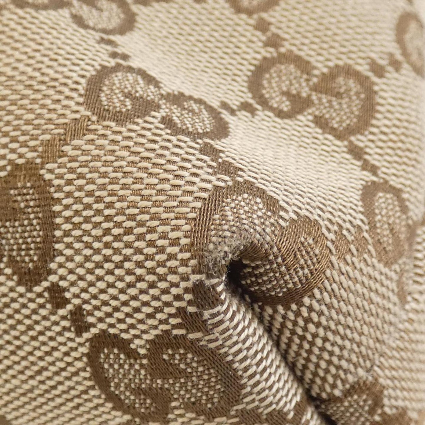 Gucci Canvas Shoulder Bag