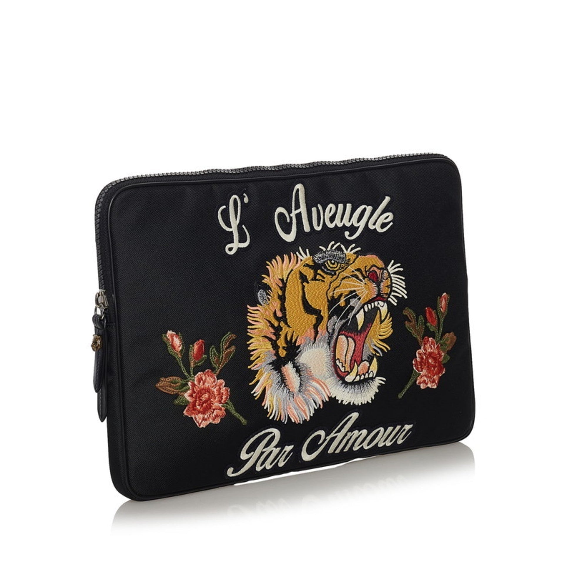 Gucci Lou Canvas Clutch