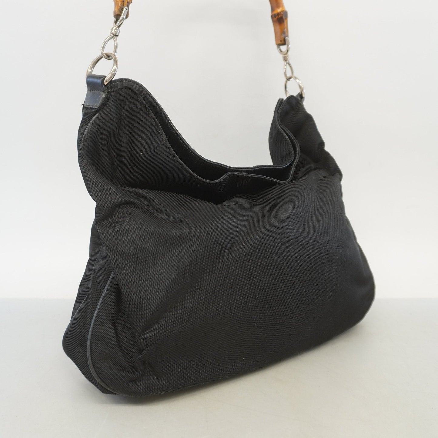 Gucci Lou Nylon Canvas Shoulder Bag