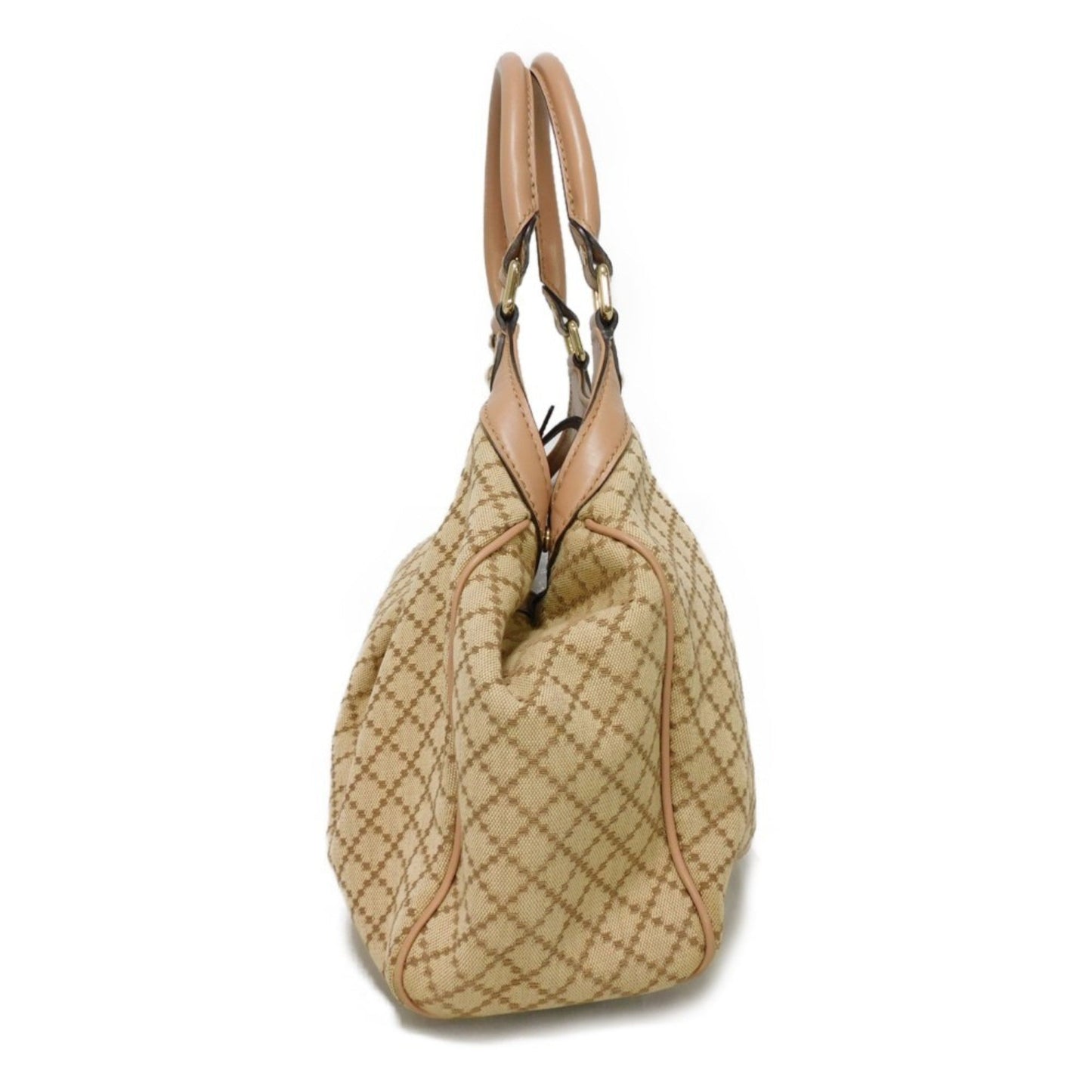 Gucci Leather Canvas Tote