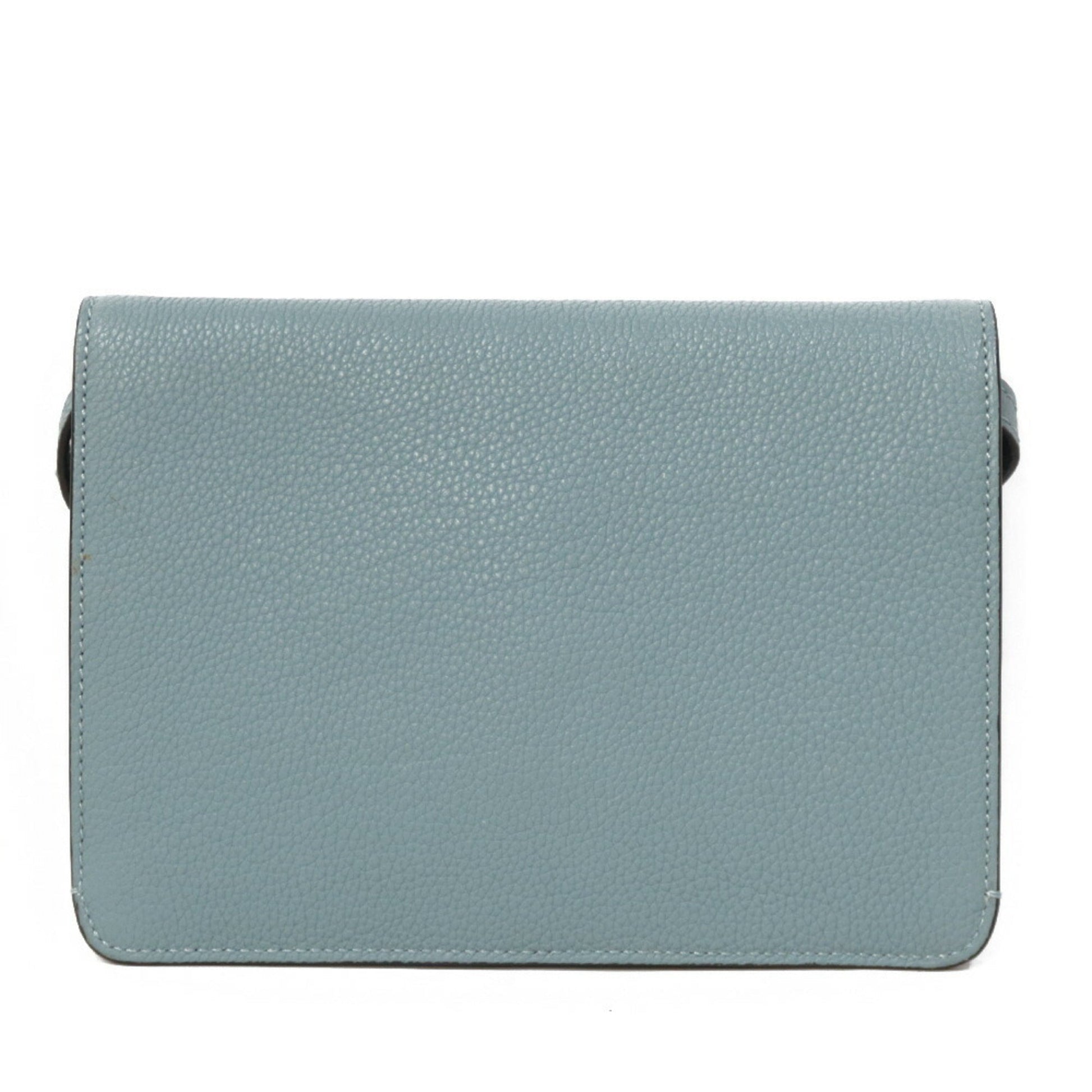 Gucci Blue Leather Shoulder Bag Style 2