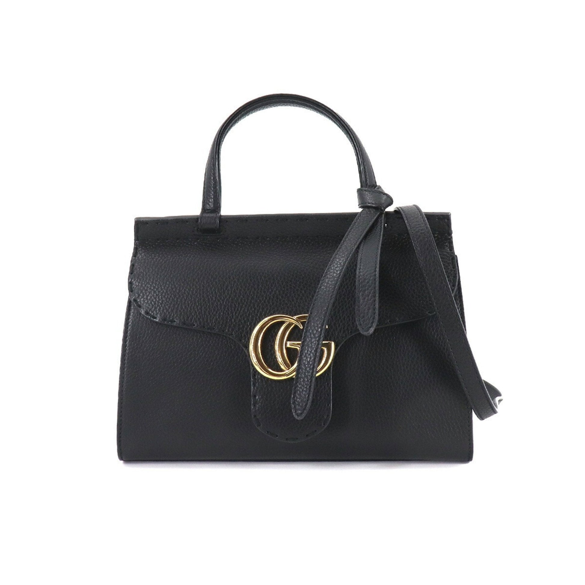 Gucci Lou Leather Shoulder Bag