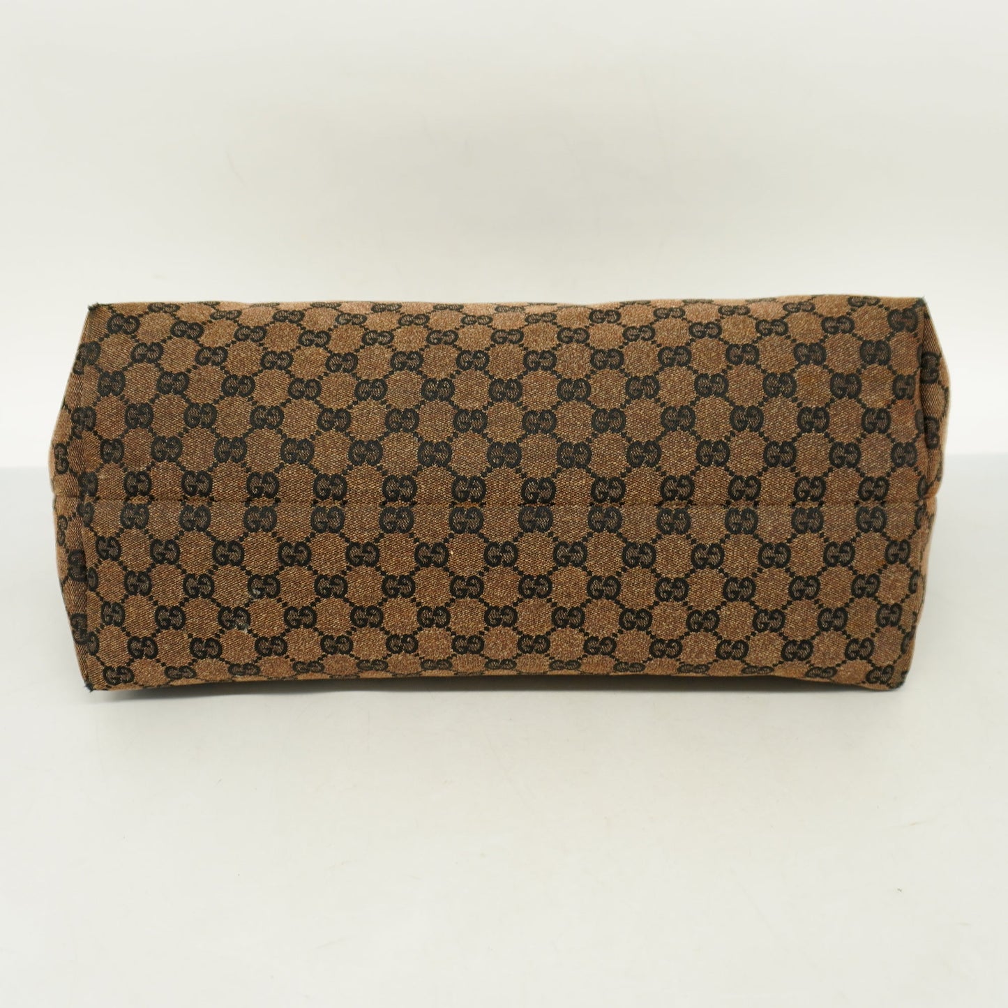 Gucci Leather Canvas Tote