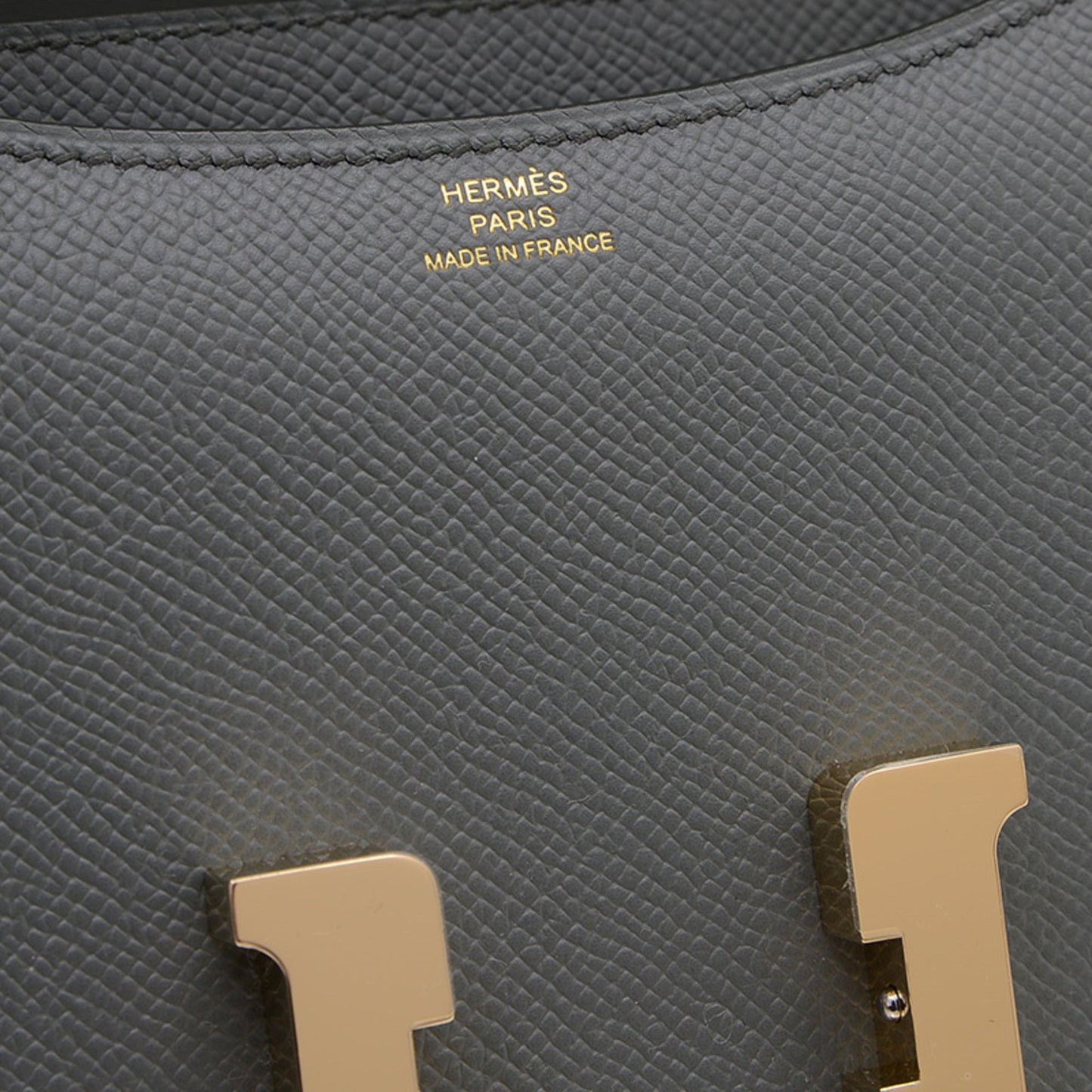 Hermes Constance Champagne Gold Epsom Leather Shoulder Bag ( )