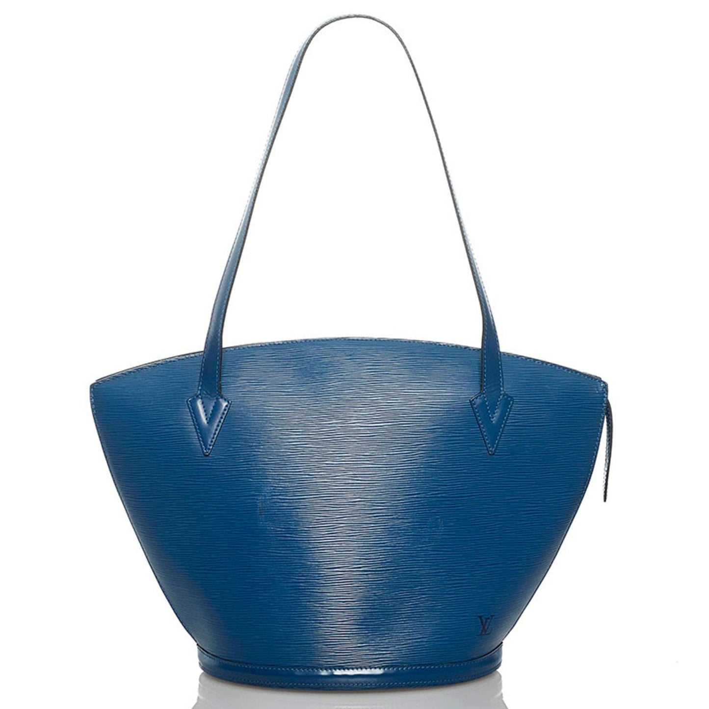 Louis Vuitton Epi Saint-Jacques Handbag Tote Bag Toledo Blue Leather Women's LOUIS VUITTON