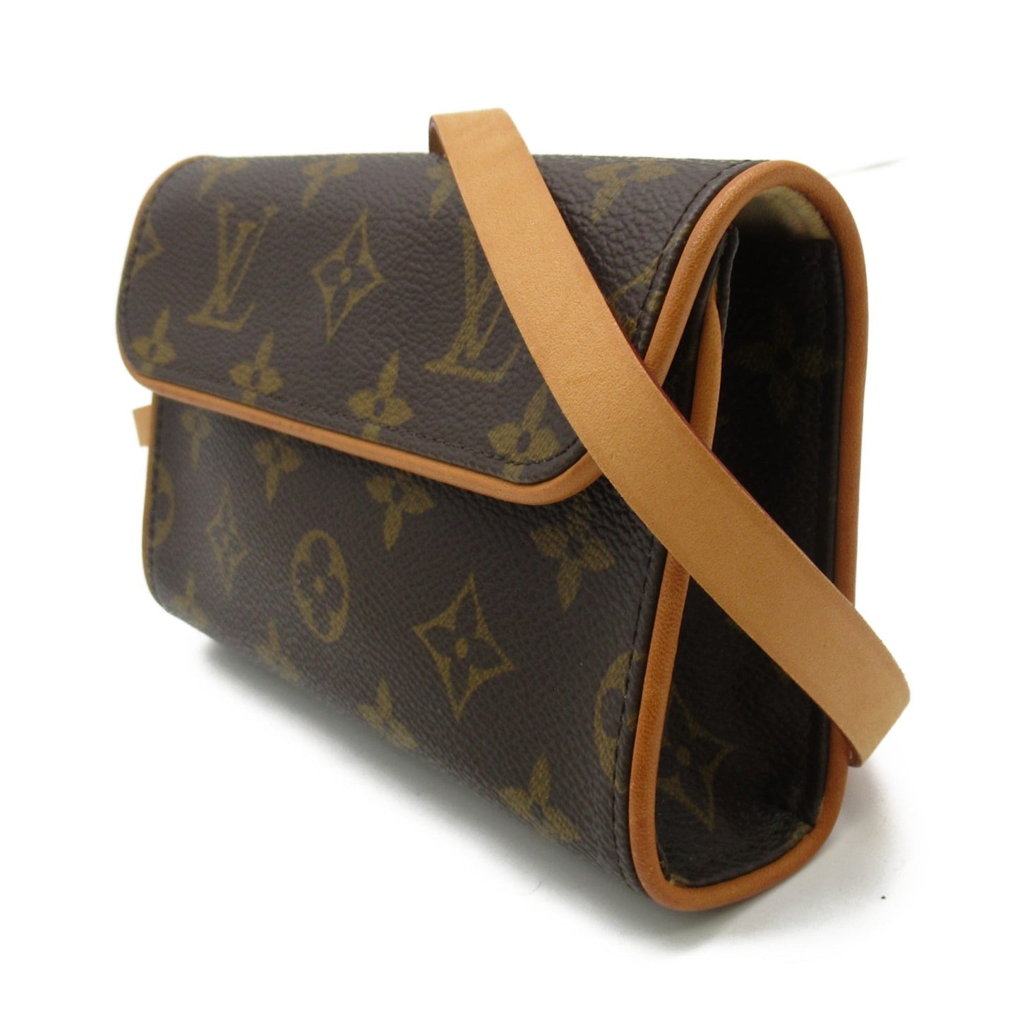 LOUIS VUITTON Pochette Florentine Brown Monogram PVC coated canvas Clutch