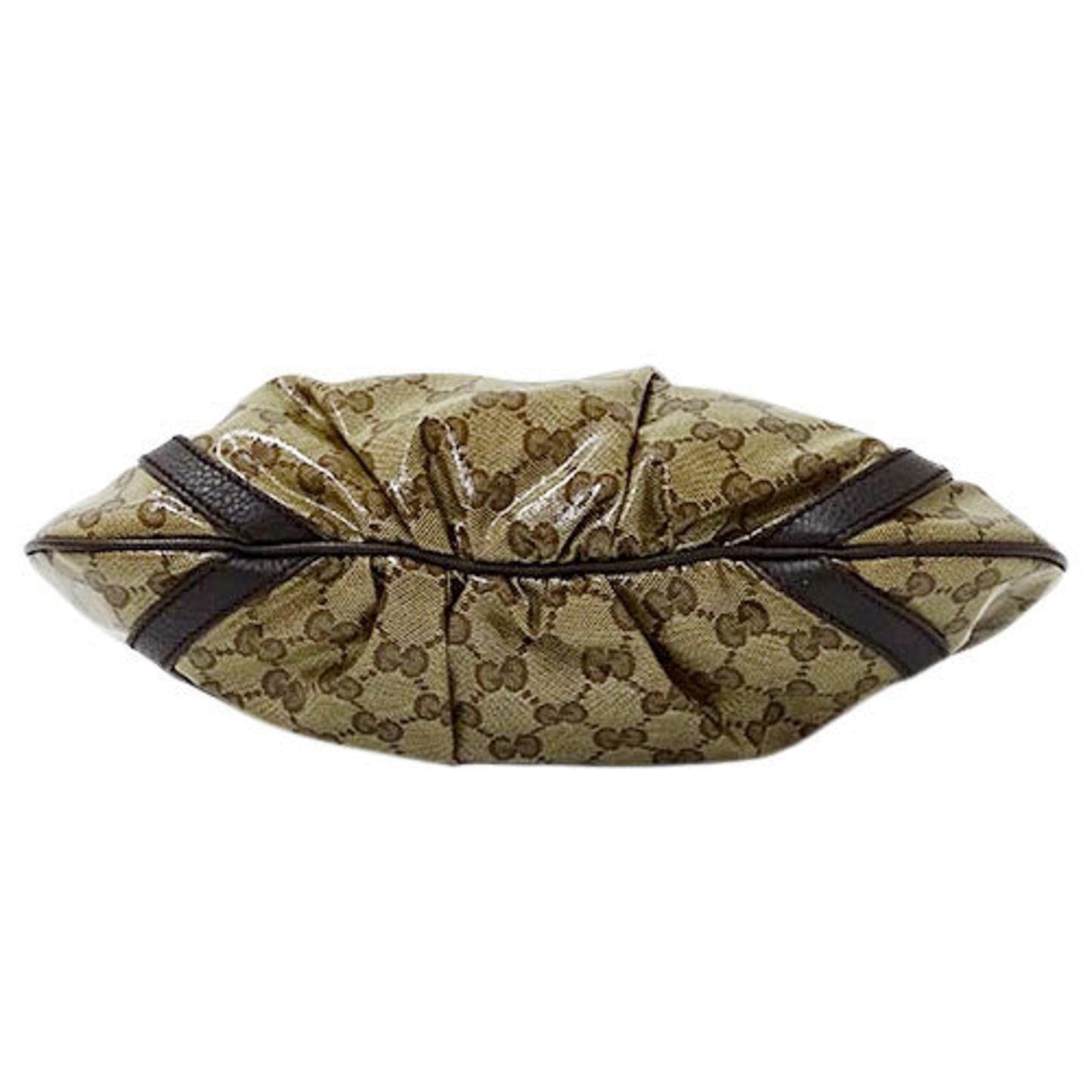 Gucci Brown Leather Shoulder Bag Style 2