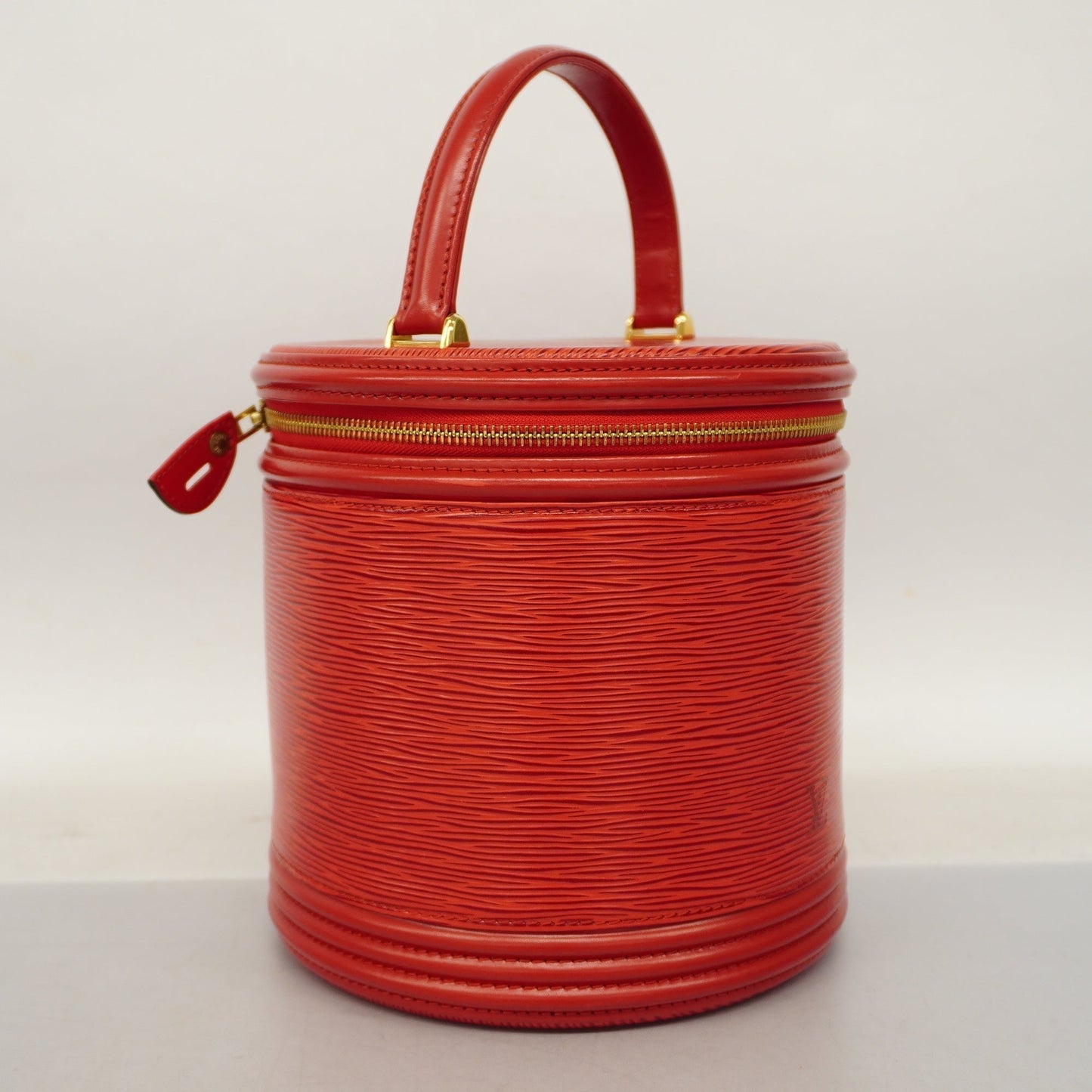 Louis VuittonAuth Epi Cannes Women's Vanity Bag Castilian Red
