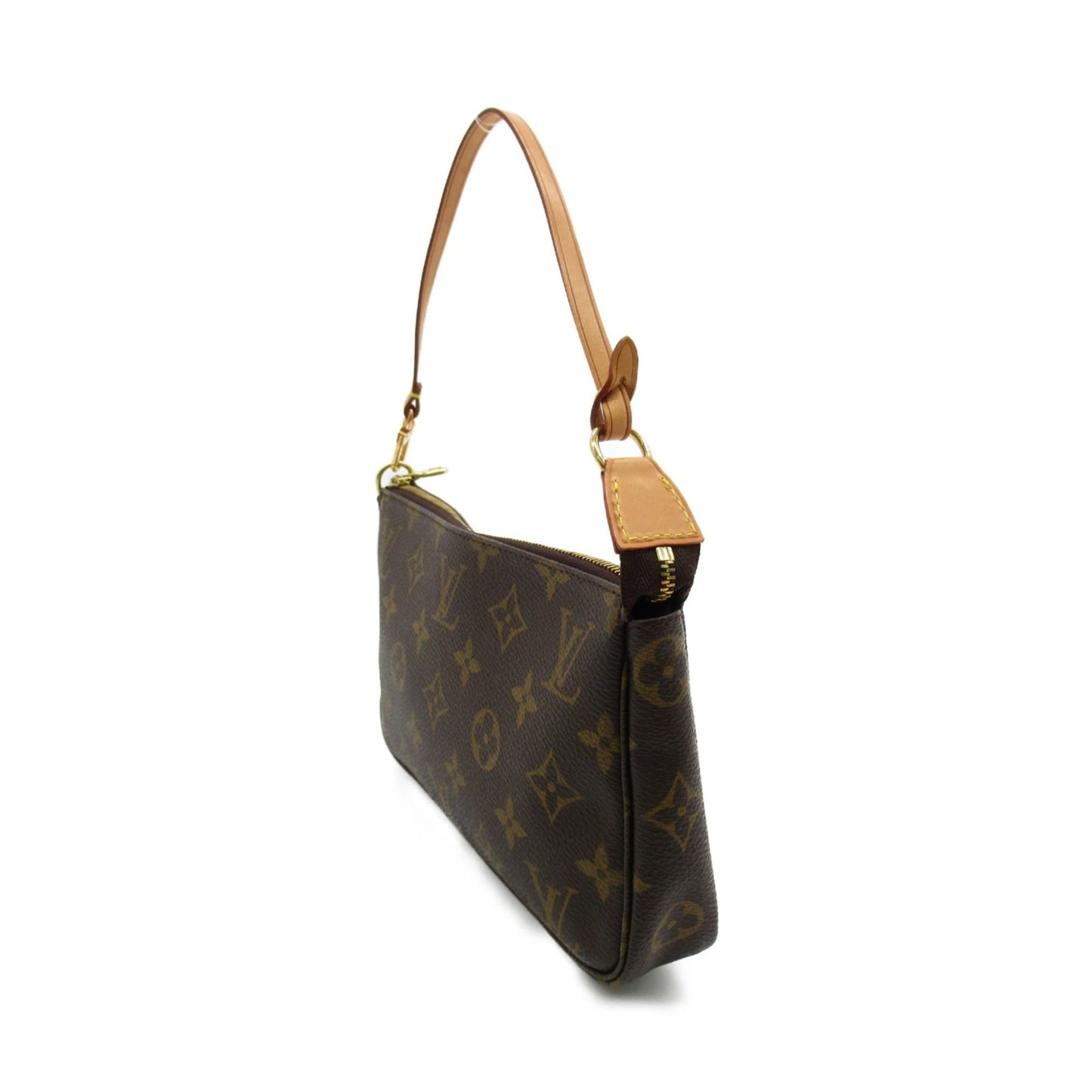 Louis Vuitton Pochette Accessoires Accessory Pouch Brown Monogram PVC coated canvas Clutch