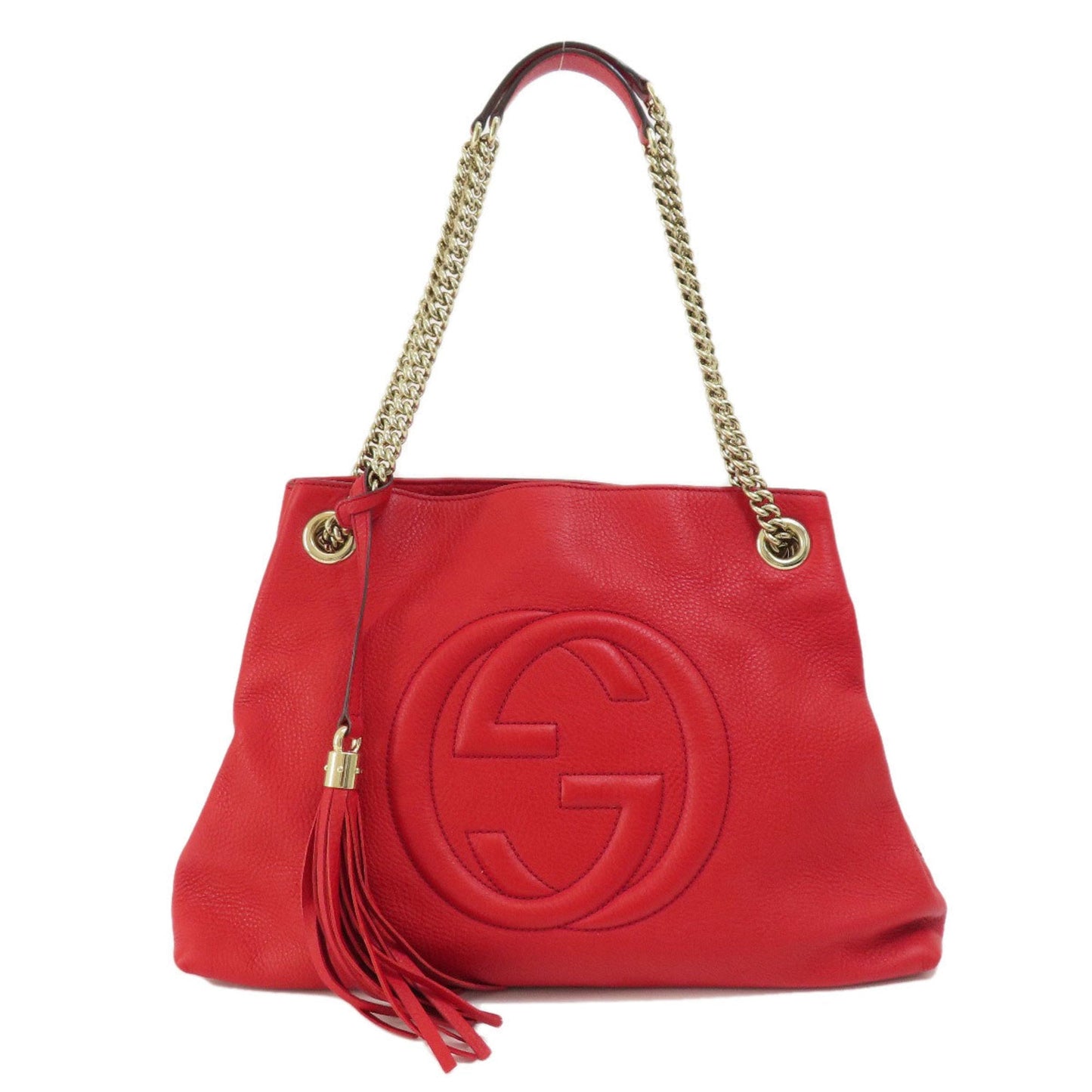 Gucci Chain Leather Tote
