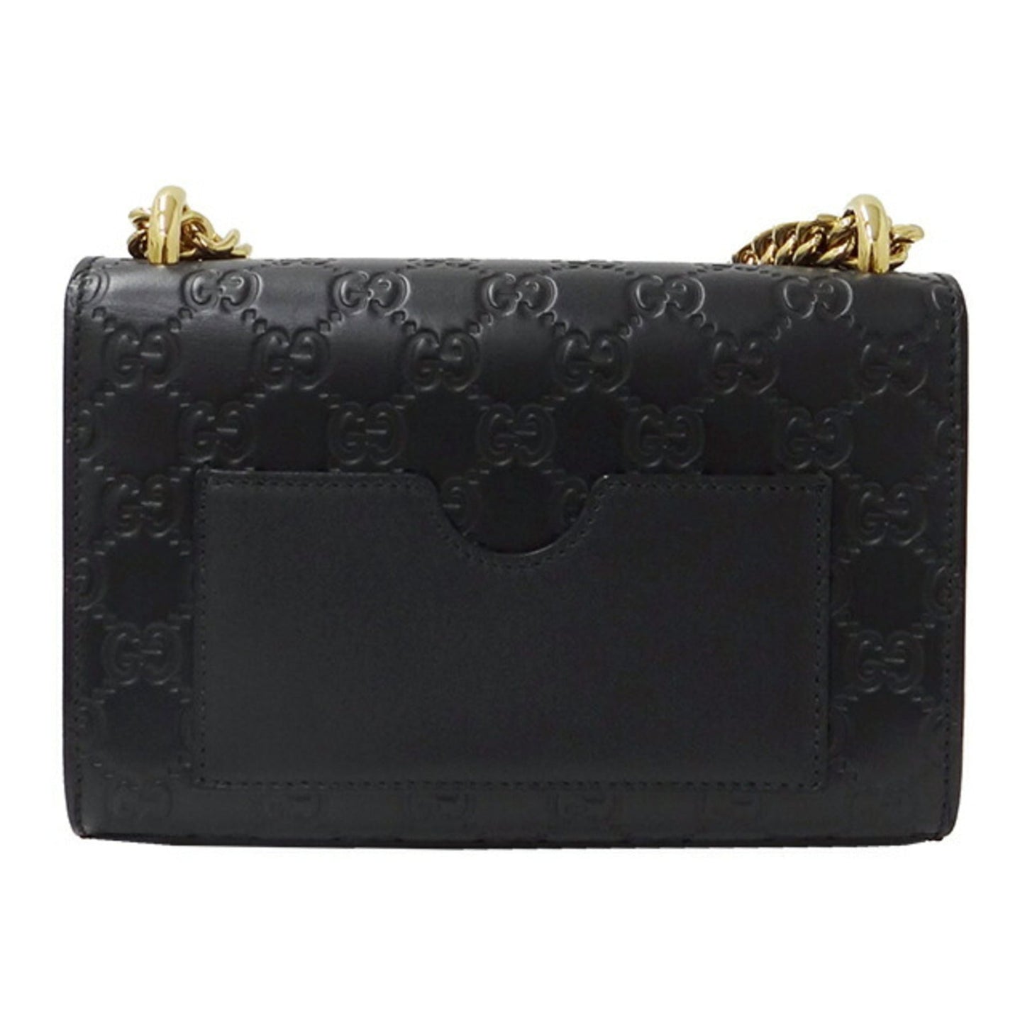 Gucci Chain Leather Shoulder Bag