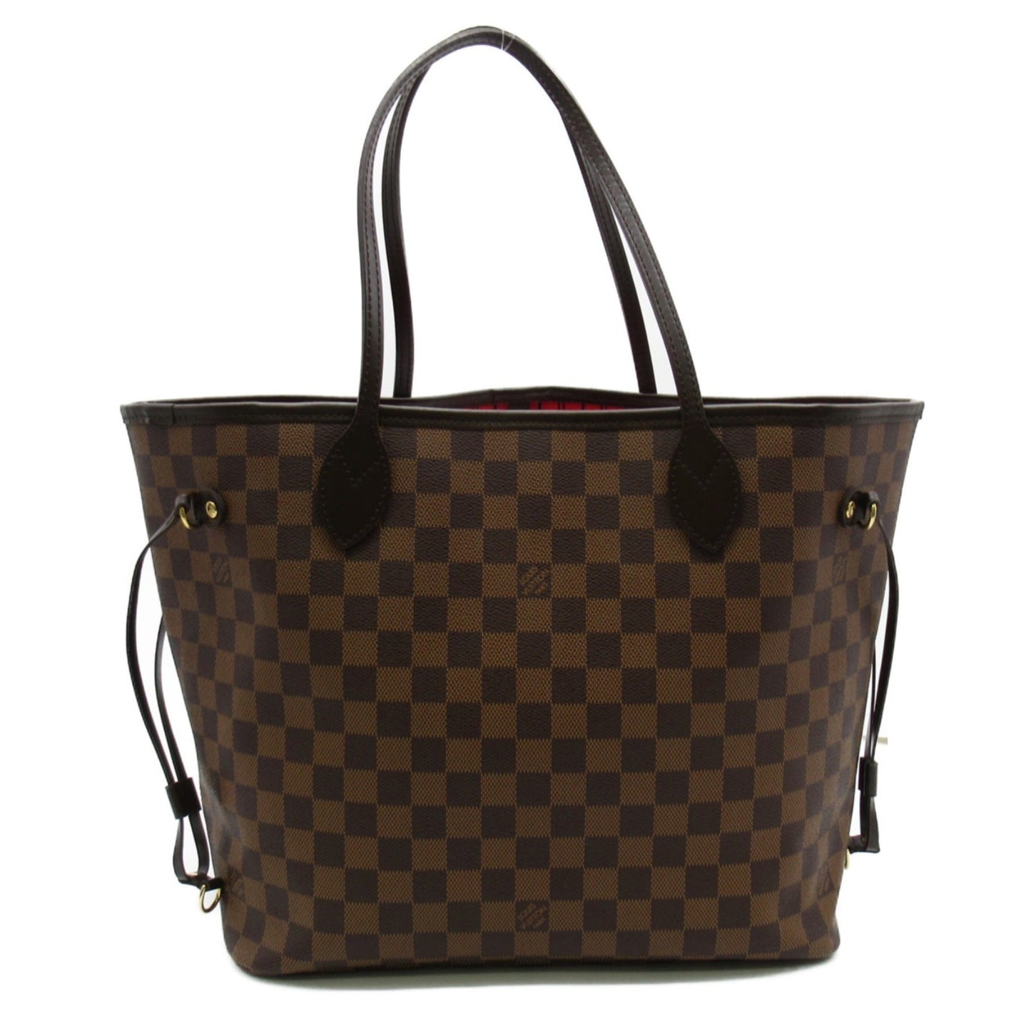 Louis Vuitton Neverfull MM Tote Bag Brown Ebene Damier PVC coated canvas