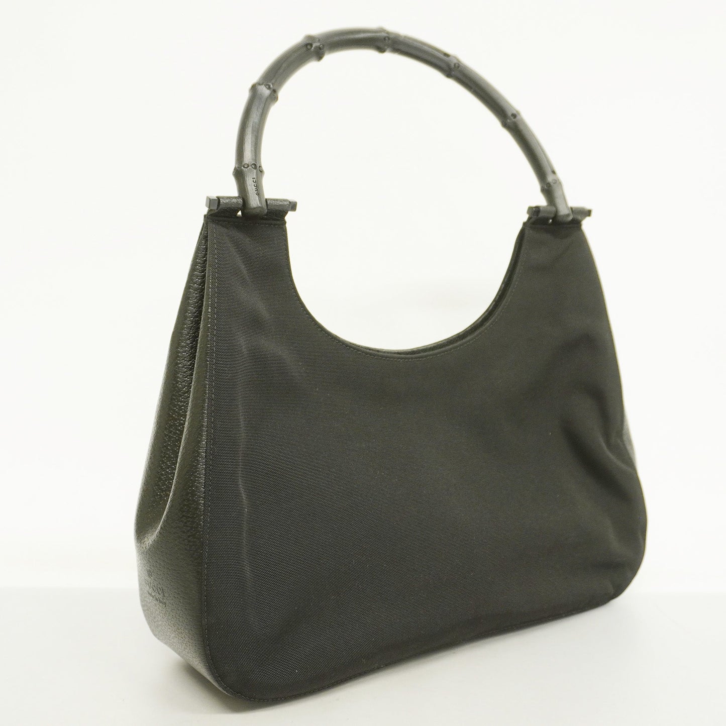 Gucci Nylon Leather Shoulder Bag
