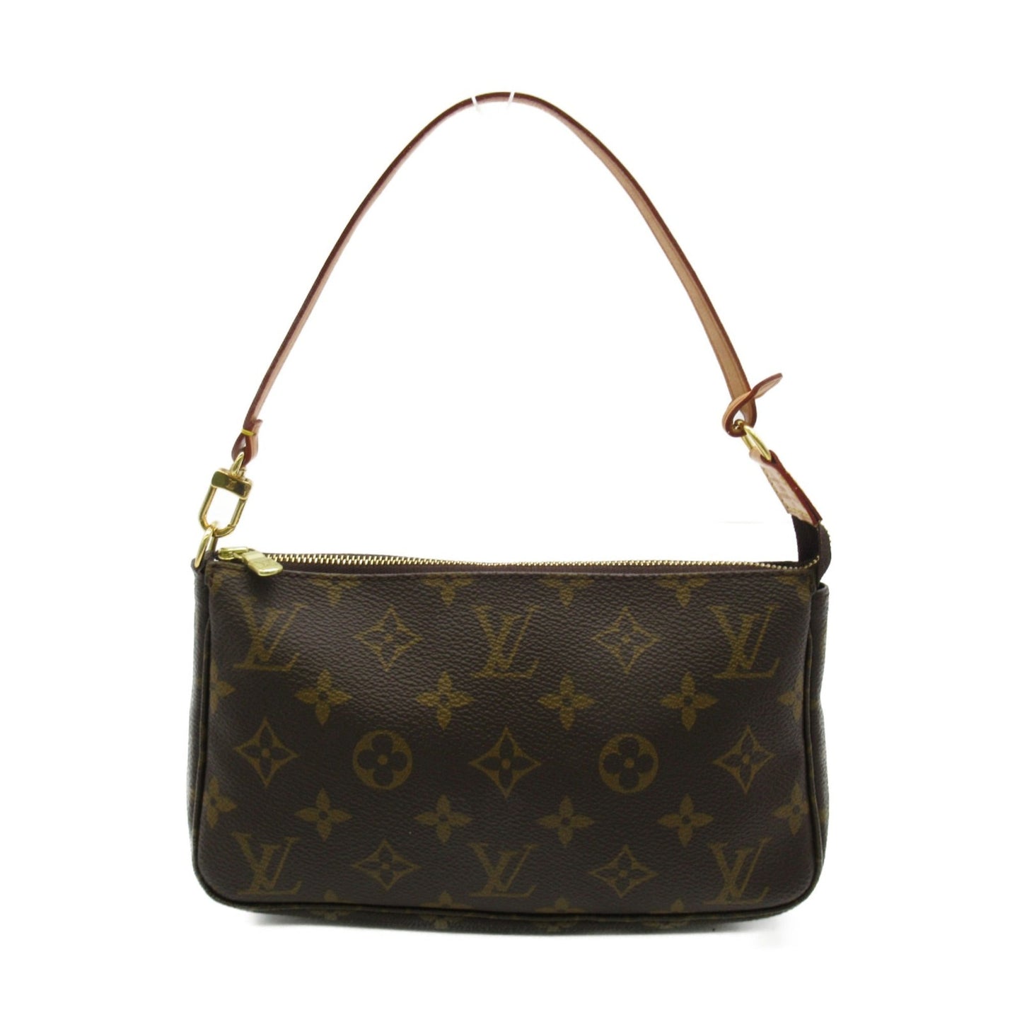 LOUIS VUITTON Pochette Accessoires Brown Monogram PVC coated canvas Clutch