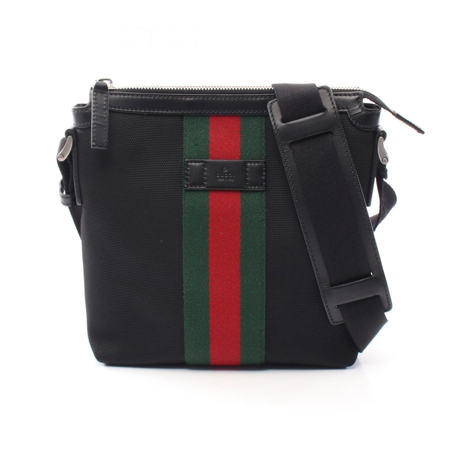 Gucci Nylon Canvas Shoulder Bag