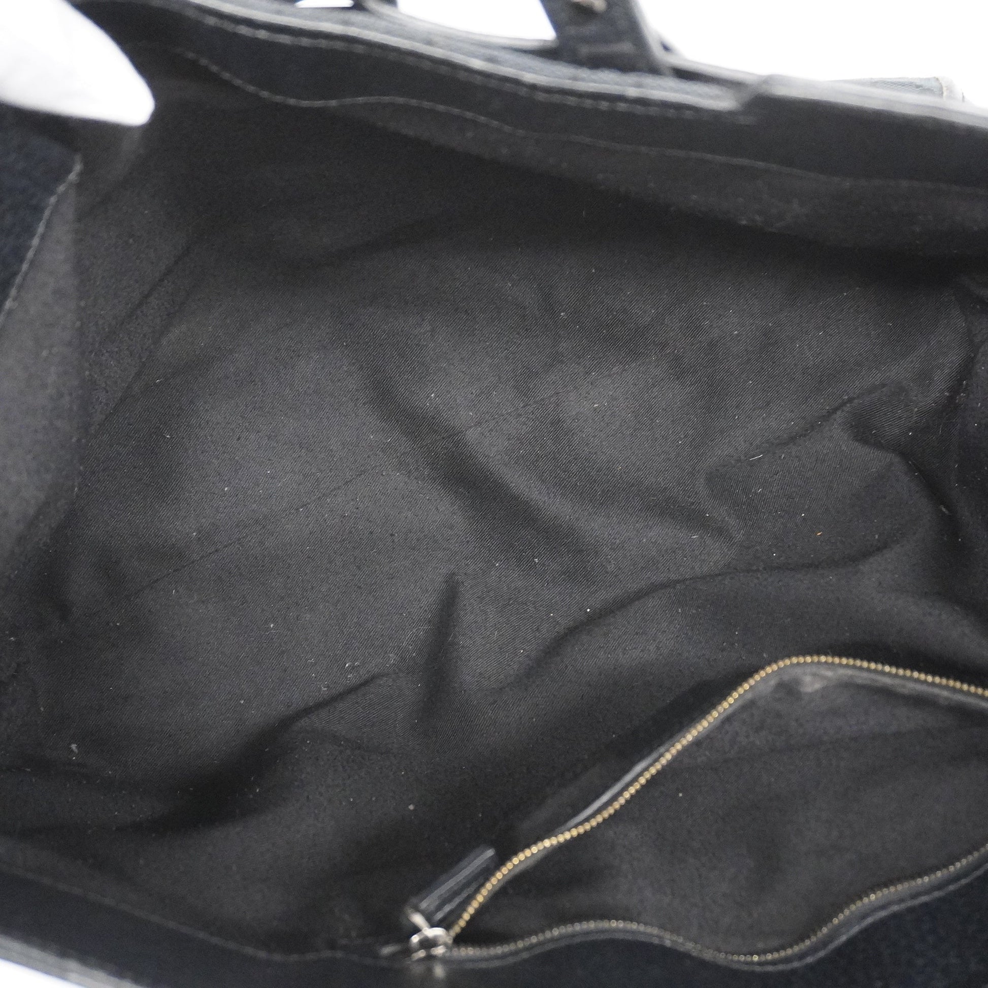 Gucci Leather Canvas Tote
