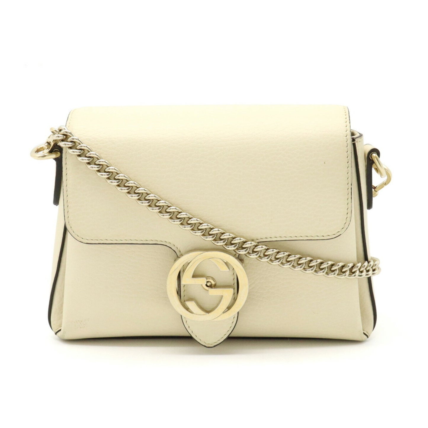 Gucci Chain Leather Shoulder Bag