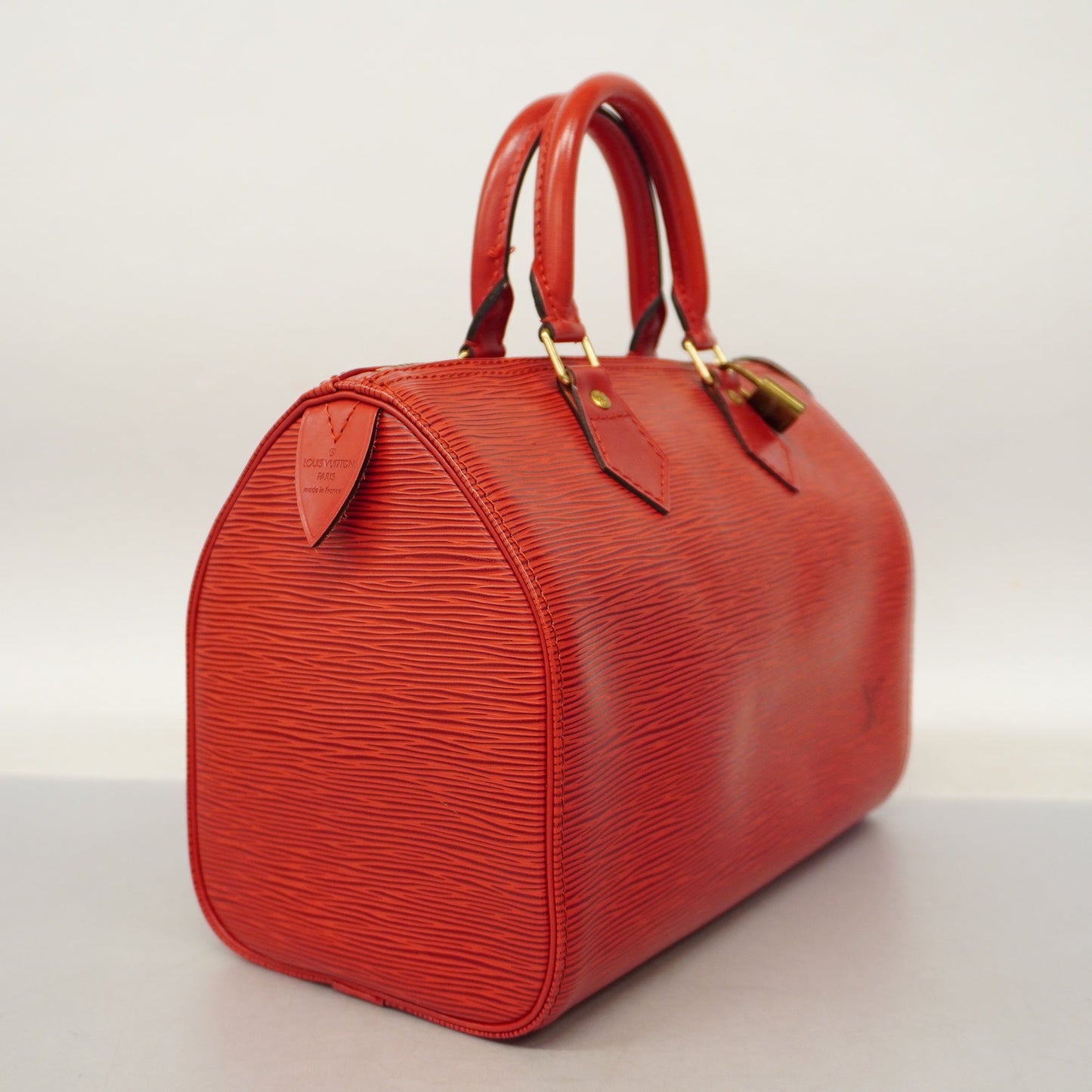 Louis VuittonAuth Epi Women's Handbag Castilian Red