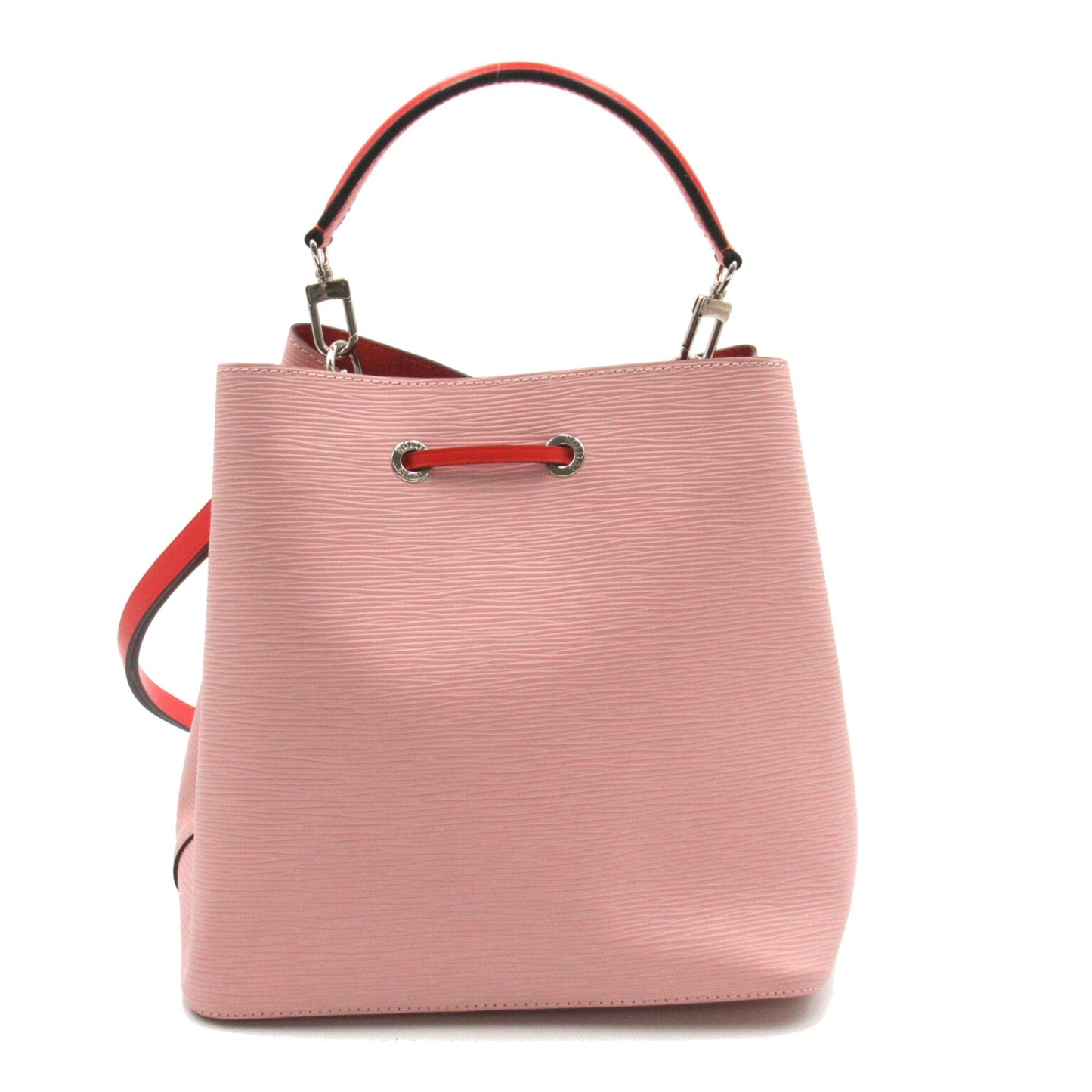Louis Vuitton Neonoe Pink Red Rose valerine Epi leather Handbag