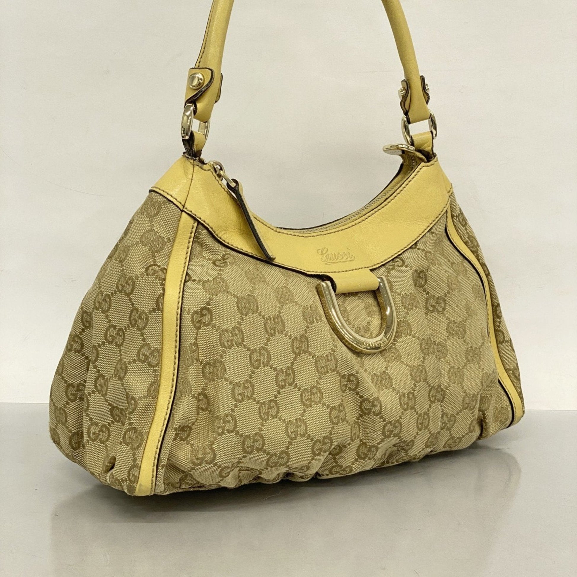 Gucci Canvas Shoulder Bag
