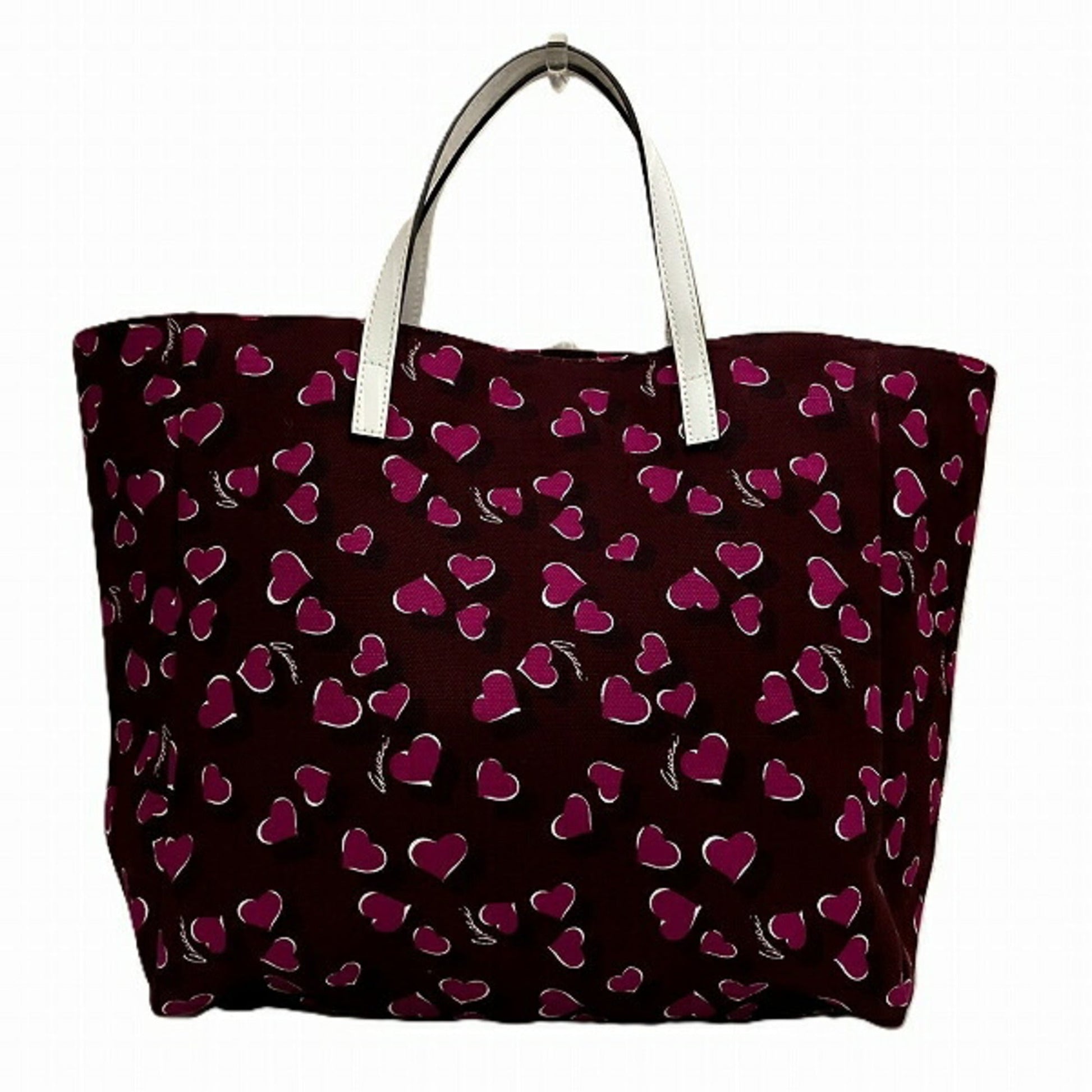 Gucci Leather Canvas Tote